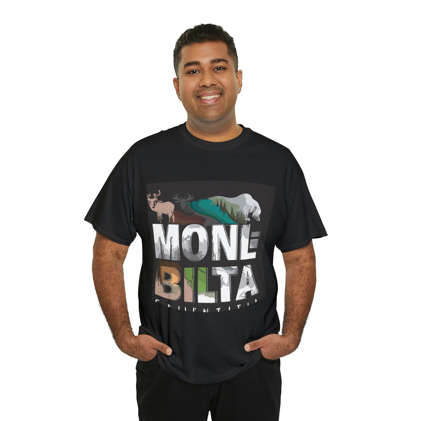 Montana is home to a variety of wildlife, including bears, bison, elk, moose, wolves, mule deer, pronghorn, white-tailed deer, bighorn sheep, bighorn sheep, mountain - T-shirt