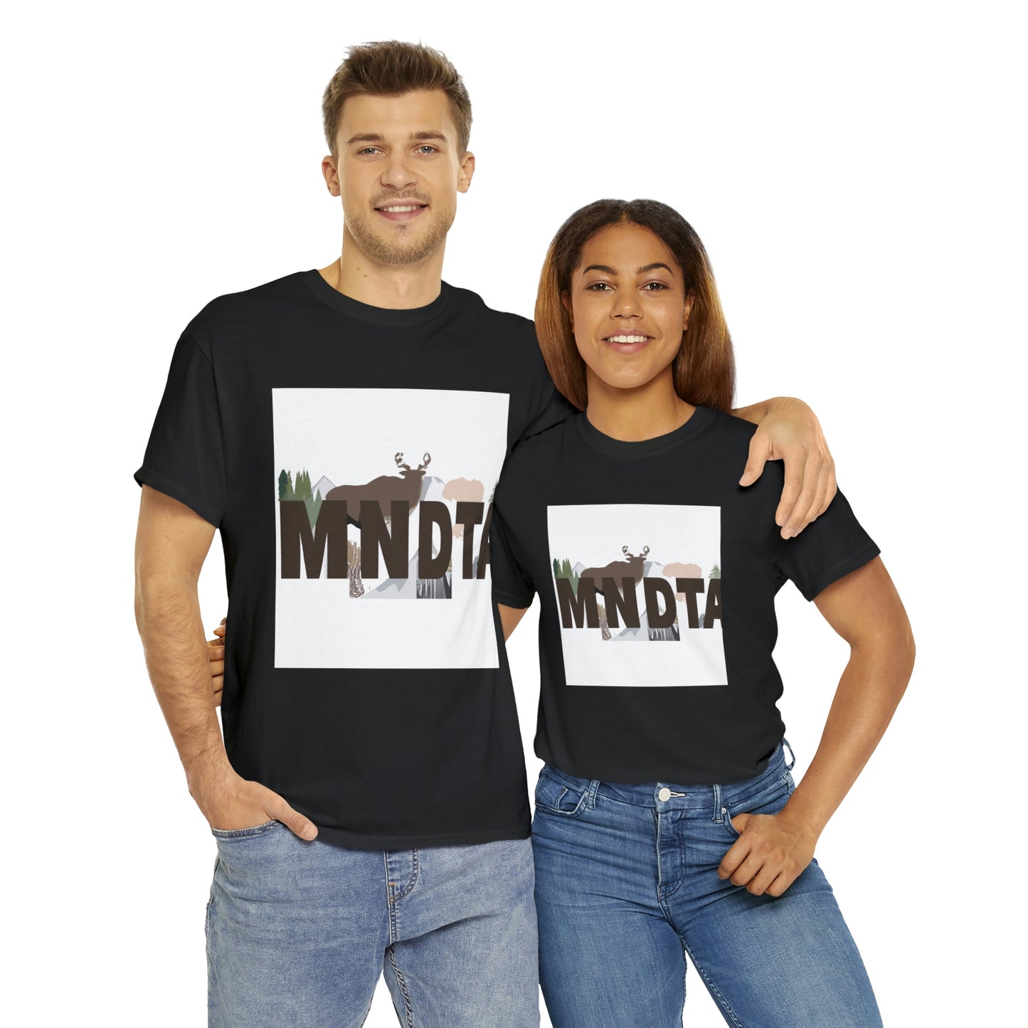 The wild life in Montana is abundant, varied, and diverse. It is home to a wide range of species, from small mammals such as squirrels, chipmunks and jackrabbits, to larger mammals like moose, b - T-shirt