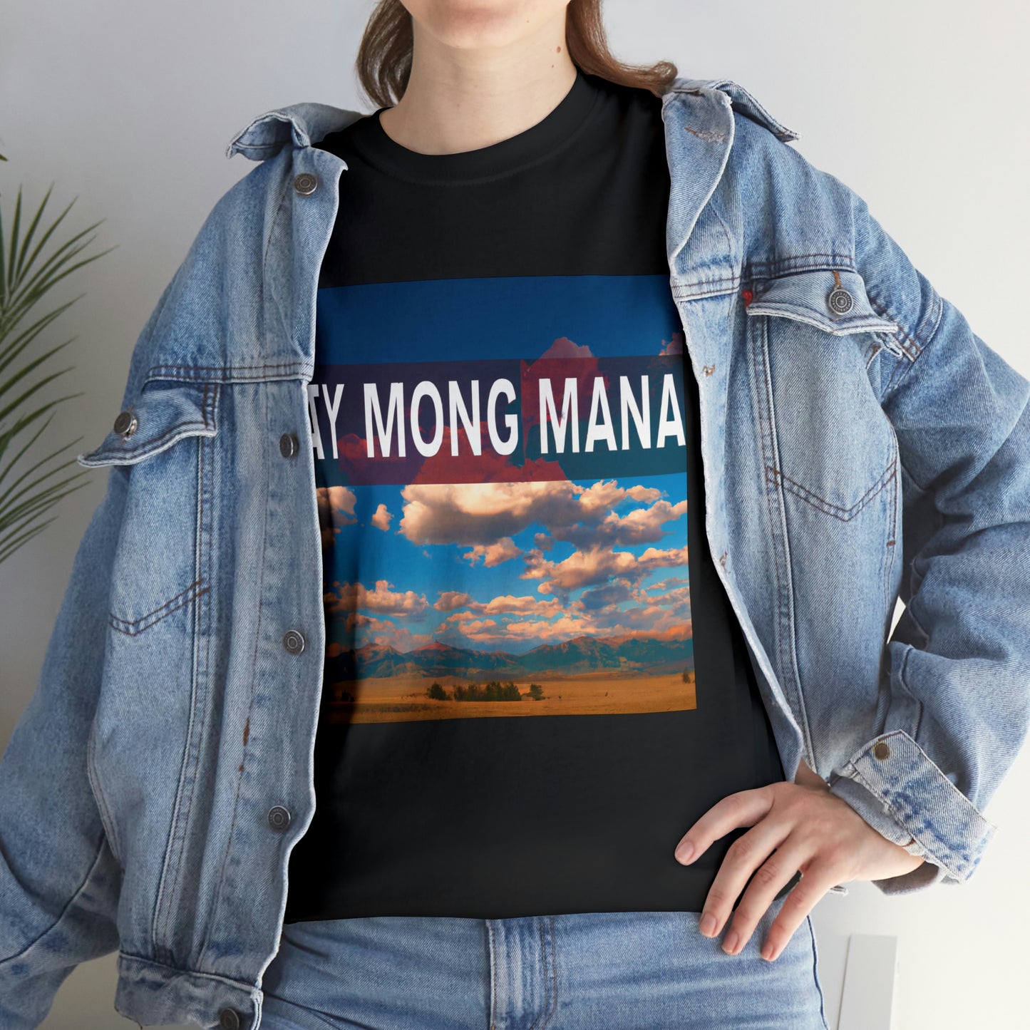 Big Sky Country is a term used to refer to the area of the Western United States that includes the states of Montana, Idaho, Wyoming, Washington, and Oregon. The area is known for its wide open spaces and majestic views of the Rocky - T-shirt