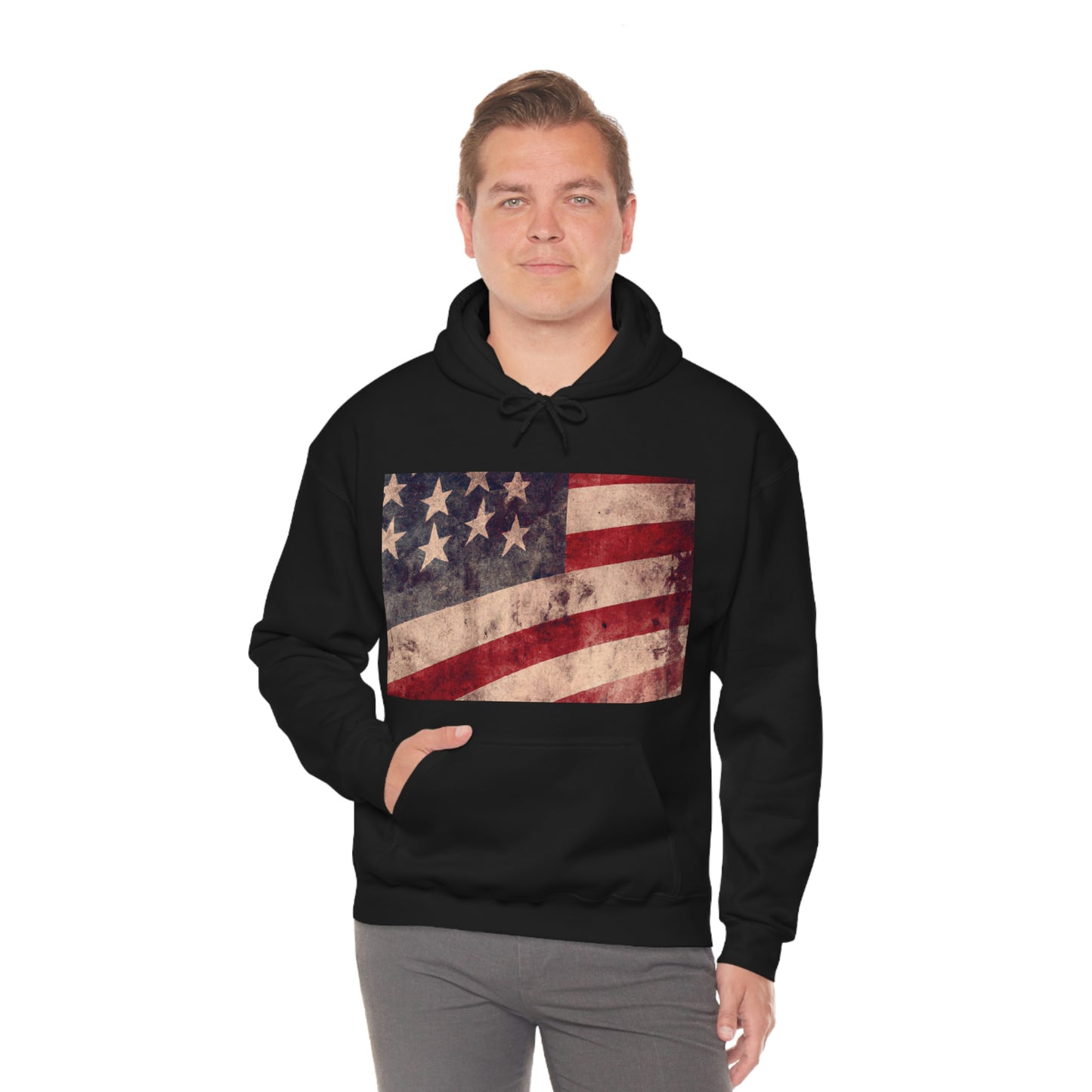 "One flag, one land, one heart, one hand, one nation forevermore!" - Oliver Wendell Holmes - Hoodie