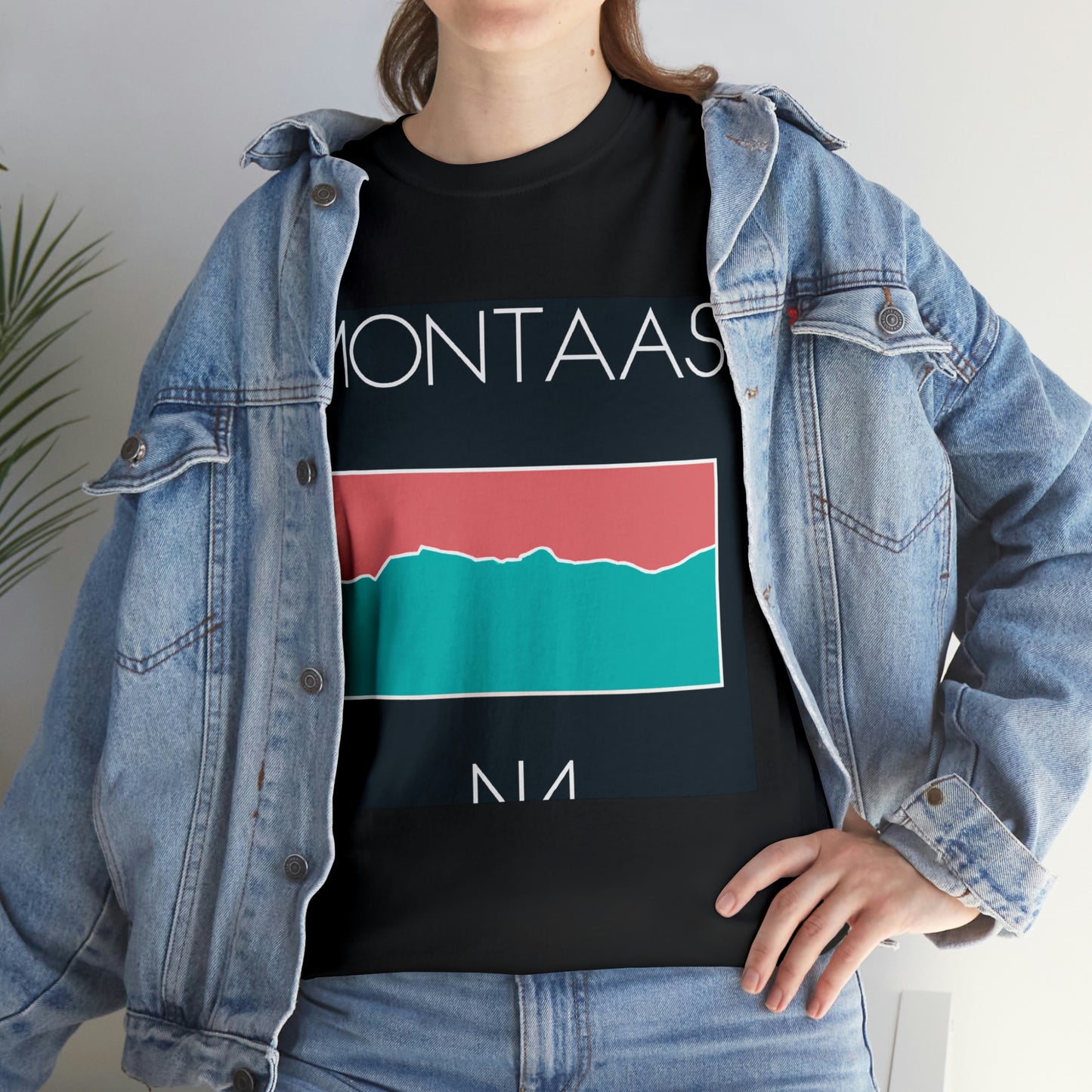 Montana vibes can be described as a peaceful yet rugged feeling one experiences while they are in the state of Montana. This feeling is one of awe-inspiring natural beauty, of wide open spaces and clean, fresh air. It's - T-shirt