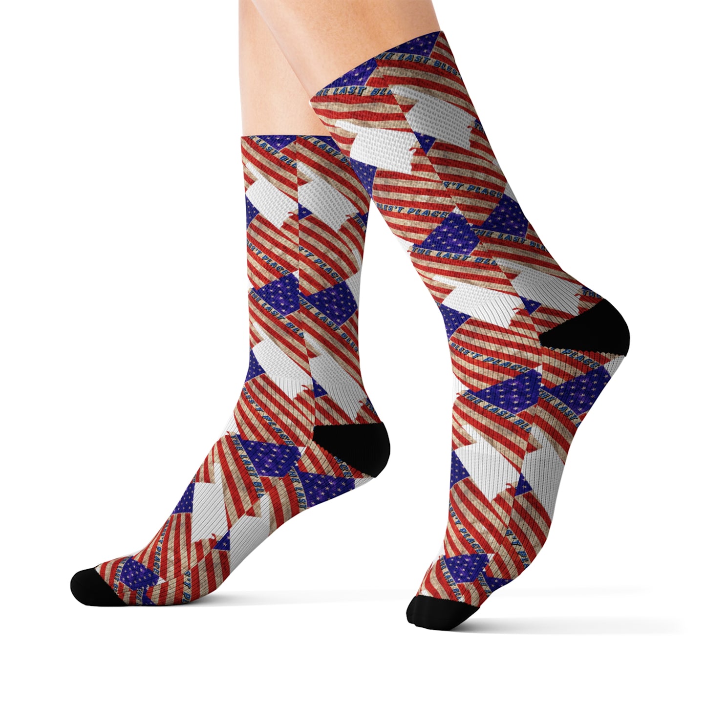 America Sublimation Socks