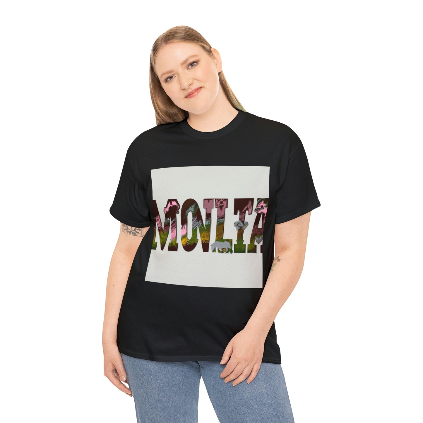 I

Montana's wildlife includes a wide variety of species, including elk, mule deer, bighorn sheep, antelope, white-tailed deer, black bear, mountain goat, wolverine, bald and golden eagles - T-shirt