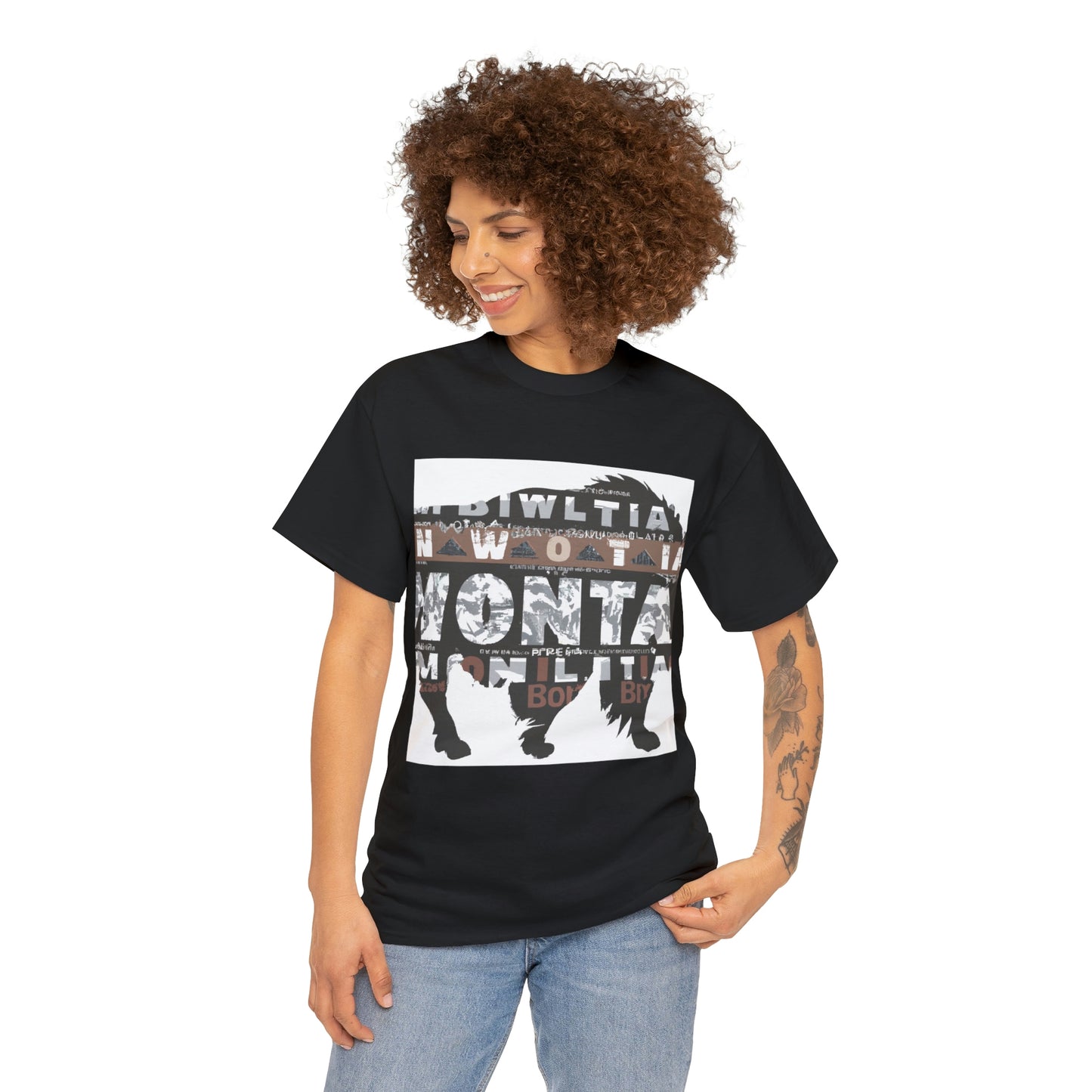 Montana is home to a wide variety of wildlife, including elk, deer, antelope, bighorn sheep, black and grizzly bears, mountain lions, wolves, foxes, coyotes, beaver, fishers, - T-shirt