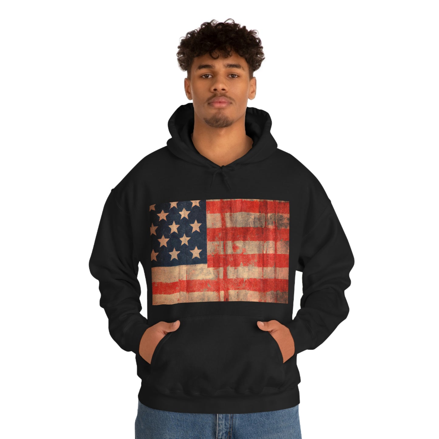 "The flag of our Union forever."  - Abraham Lincoln - Hoodie