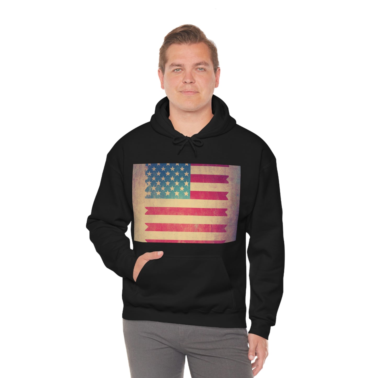 "America was not built on fear. America was built on courage, on imagination and an unbeatable determination to do the job at hand." -Harry S. Truman - Hoodie