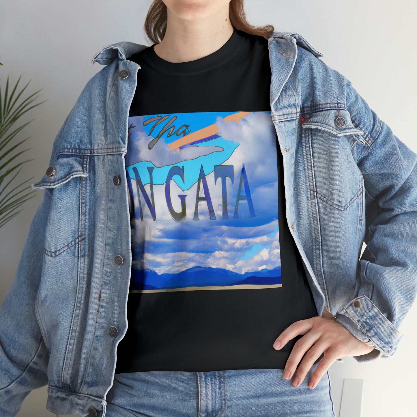 Big Sky Country is a term used to refer to the area of the United States spanning from Montana south to Wyoming, Idaho and parts of Utah, Nevada, and Colorado. It is known for its wide open spaces, majestic mountains and abundant wildlife - T-shirt