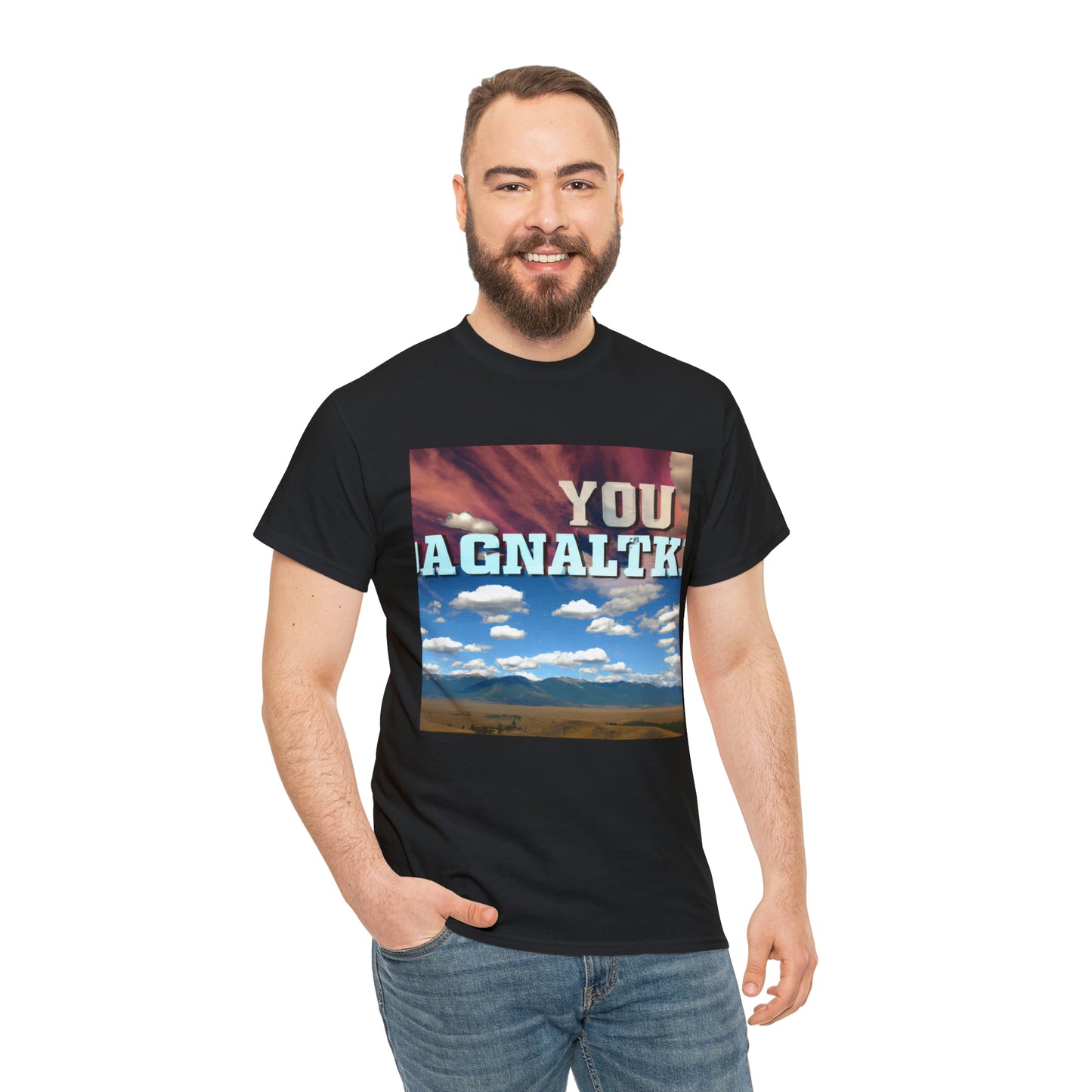 Big Sky Country is a term used to describe the western portion of the United States, primarily The Rocky Mountains and the Great Plains. It includes parts of Montana, Wyoming, Idaho, Nevada, and Utah. The term is often used to inspire - T-shirt