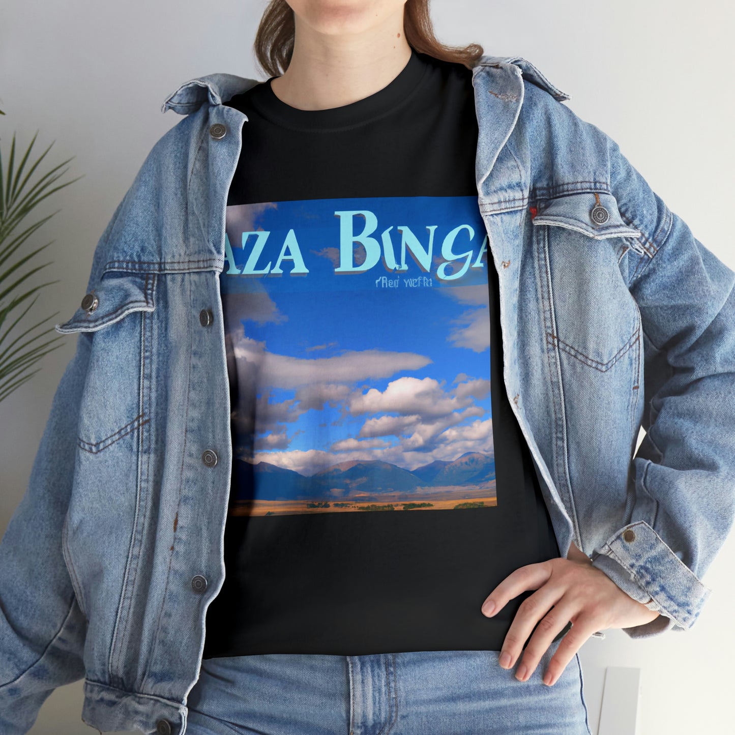 Big Sky Country is the nickname for the US state of Montana. The nickname was coined because of Montana’s wide-open, beautiful landscapes and its big, blue sky. The name has been used to refer to everything from books, - T-shirt