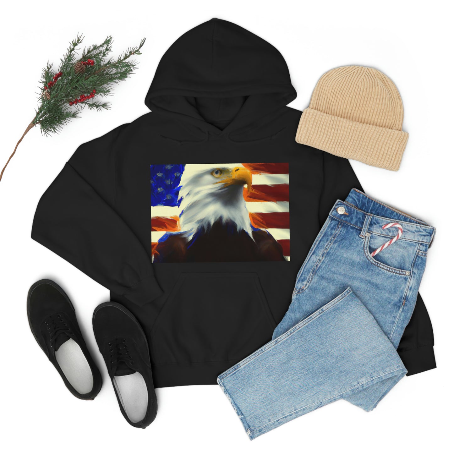 "America will never be destroyed from the outside. If we falter and lose our freedoms, it will be because we destroyed ourselves." - Abraham Lincoln - Hoodie