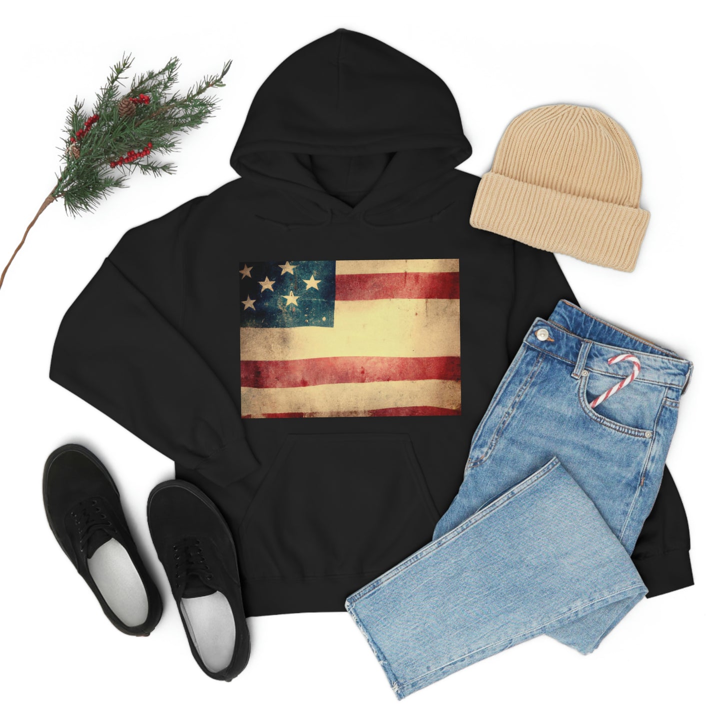 "Our flag does not fly because the wind moves it. It flies with the last breath of each soldier who died protecting it." ~ Unknown - Hoodie