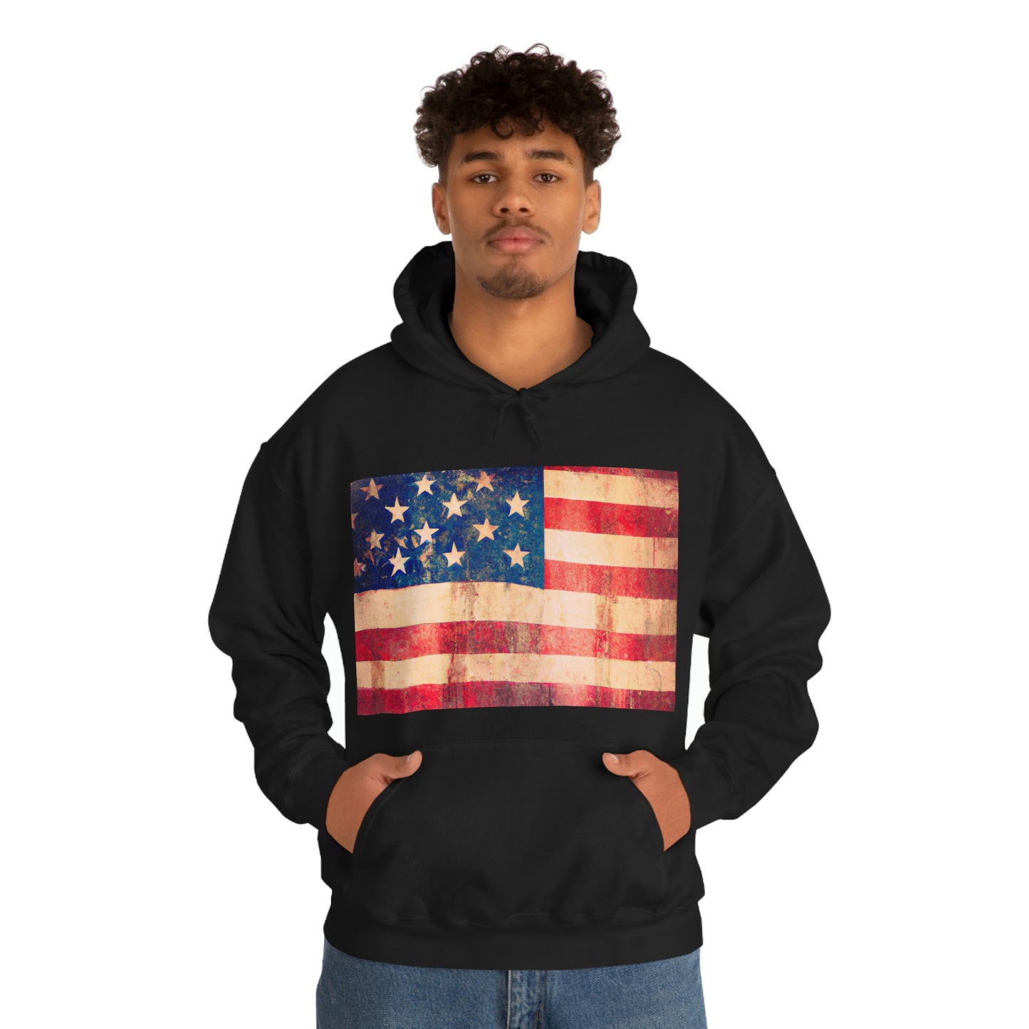 "The American flag is the symbol of our freedom, national pride, and unity as a people. No matter our race, religion, or political beliefs, those stripes and stars bring us together." - Hoodie