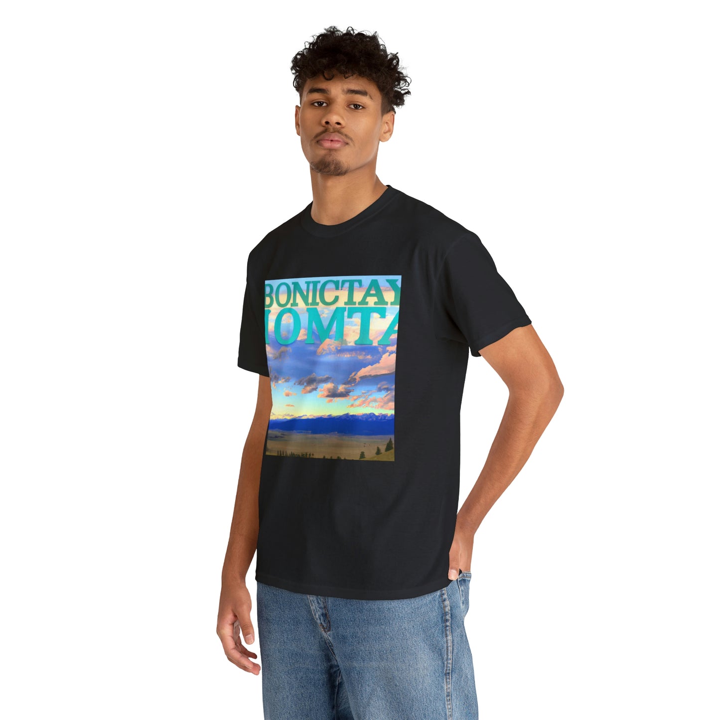 Big Sky Country is the nickname given to the state of Montana, in the northwestern United States. The term was coined in the 1970s when Montana's tourism industry was still developing, to capture the beauty of the state and its unspo - T-shirt