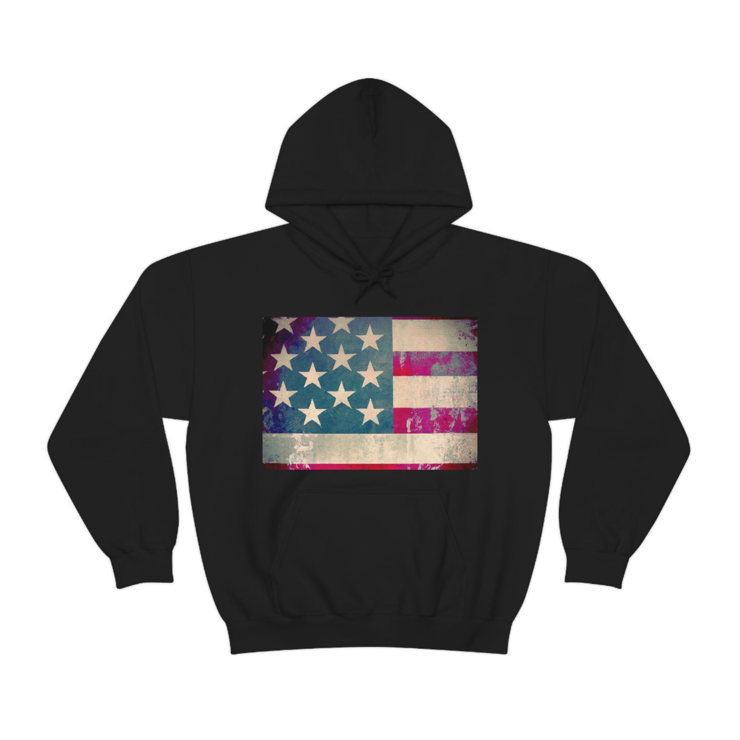 "The bright stars and bold stripes of our flag represent the courage and determination of our people." - Charles B. Rangel - Hoodie