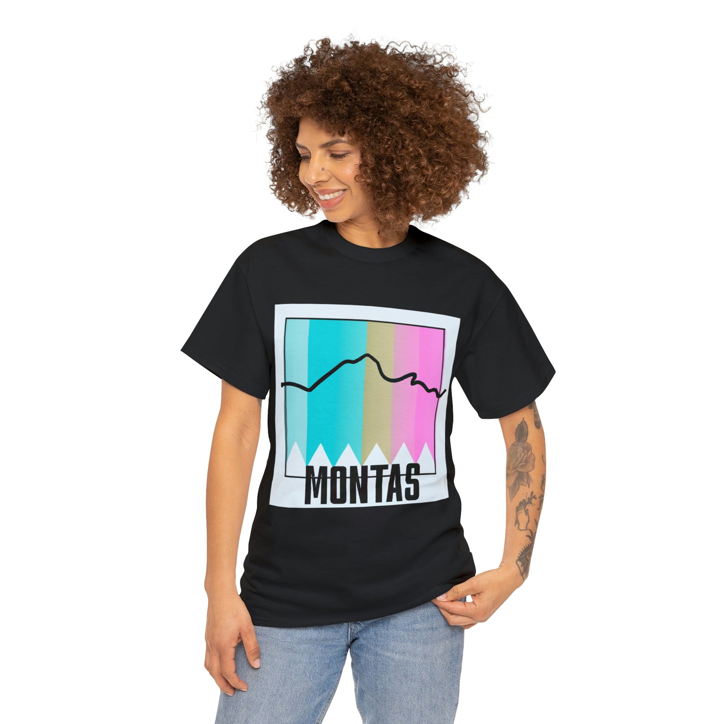 The phrase "Montana vibes" is often used to describe the peaceful, relaxed, and outdoorsy vibes of the state of Montana. It is often associated with the beauty of the landscape, the vibrant mountain culture, and the kindness - T-shirt