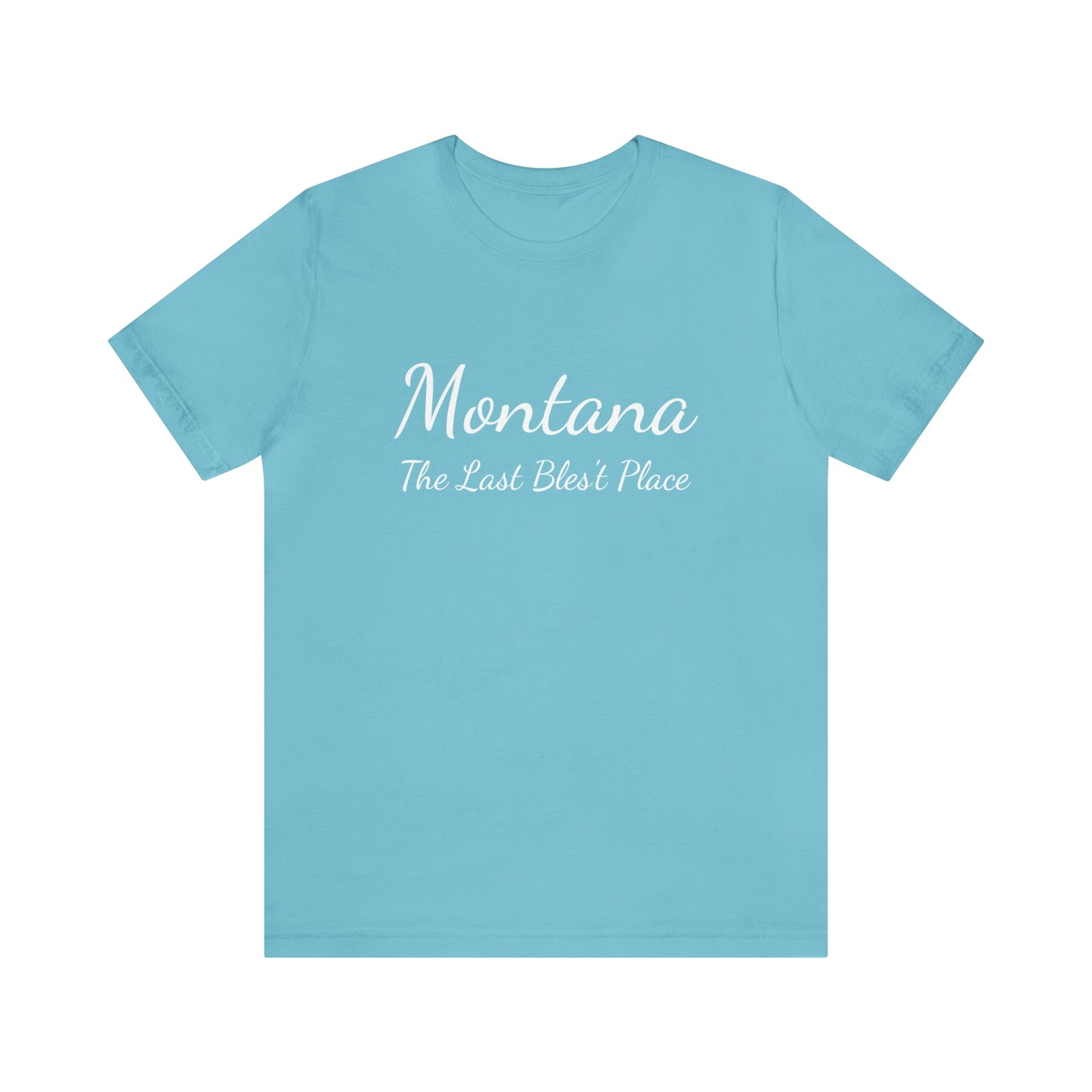 "Montana The Last Bles't Place" Black Ops Unisex Jersey Short Sleeve Tee