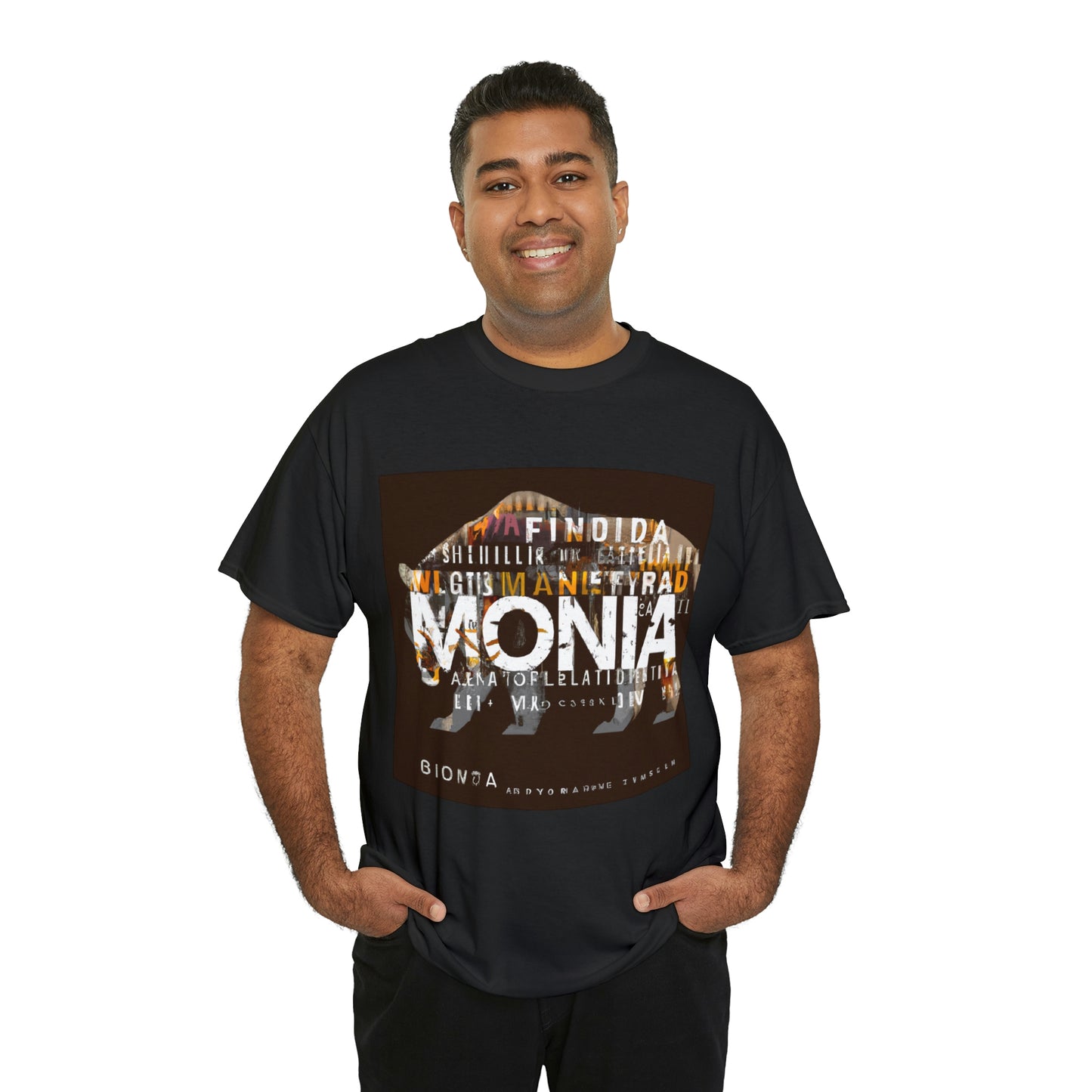 Montana has a diverse wildlife population, including many species of mammals, birds, fish, amphibians, and reptiles. The state has iconic species such as Grizzly Bears, Gray Wolves, Elk, Mountain Goats, Bighorn Sheep - T-shirt