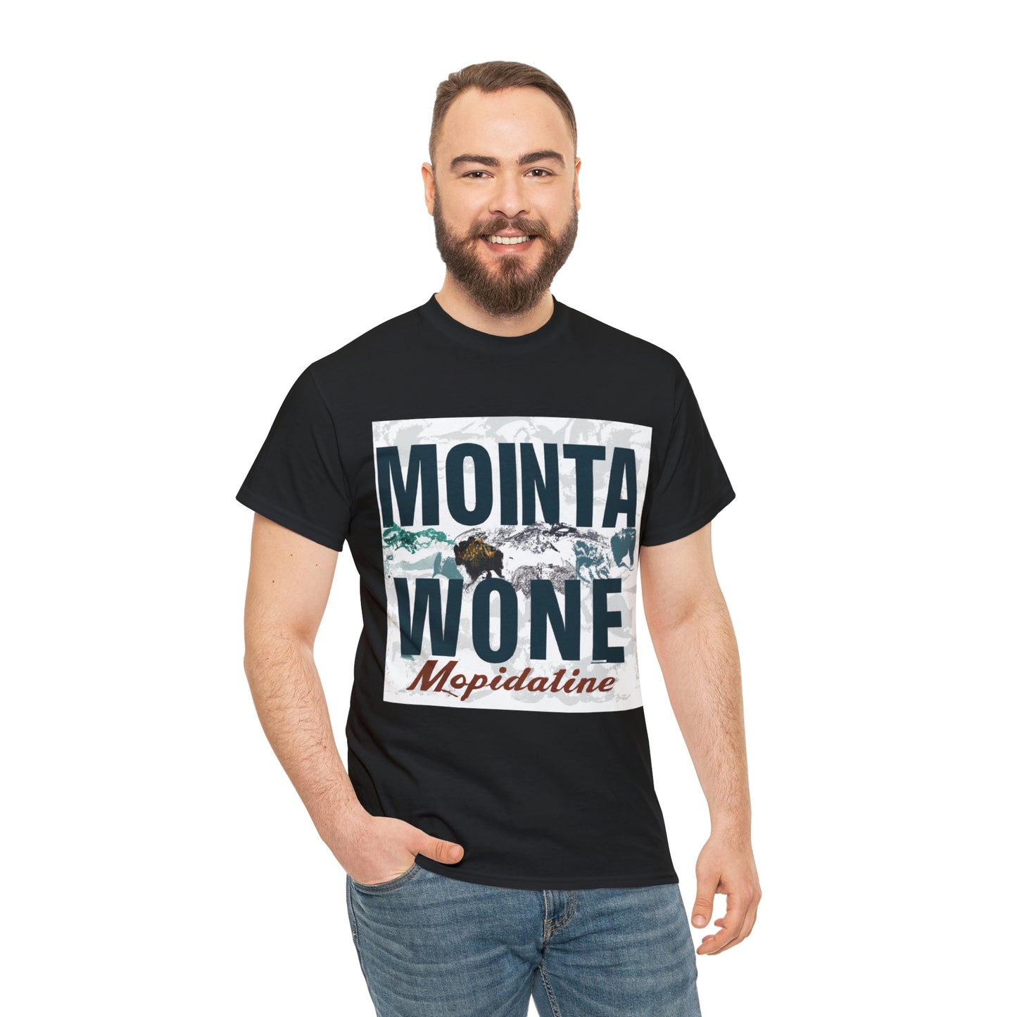 Montana's wildlife ranges from big game like bison, elk, deer, pronghorn, and black bears to small game like squirrels, rabbits, and sage grouse, as well as upland birds and waterfowl - T-shirt