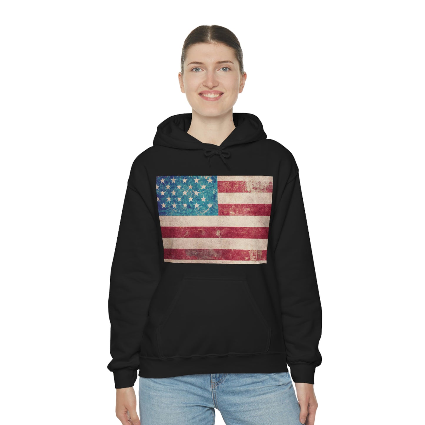 "The flag of the United States has not been created by rhetorical sentences in declarations of independence and in bills of rights. It has been created by the experience of a great people, and every star on its field has meant a irrepress - Hoodie