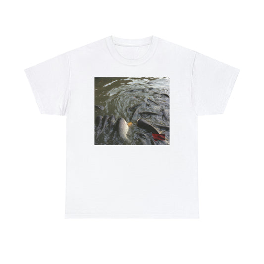 Booker Fish, a hybrid of the Clown Fish and Puffer Fish. This breed has a hardy exterior, with a lively personality, and interesting mix of vibrant colors on its scales. - Tshirt