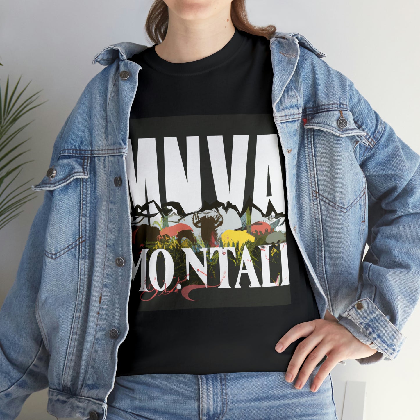 Native wildlife in Montana includes large and small mammals such as grizzly bears, wolves, bison, elk, pronghorn, moose, deer, bighorn sheep, otters, and wolverines; as well as - T-shirt