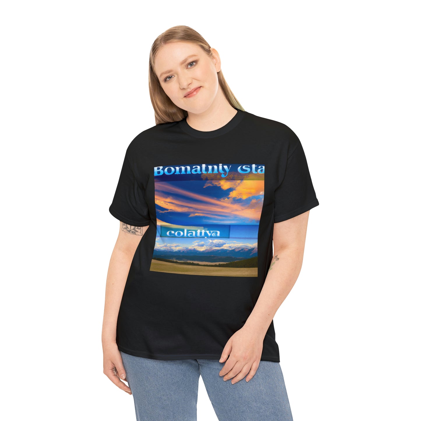 Big Sky Country is a popular nickname for the state of Montana, one of the US states located in the Northern Rocky Mountains region of the United States. This nickname has been used to describe the state since the mid-20th century, likely - T-shirt