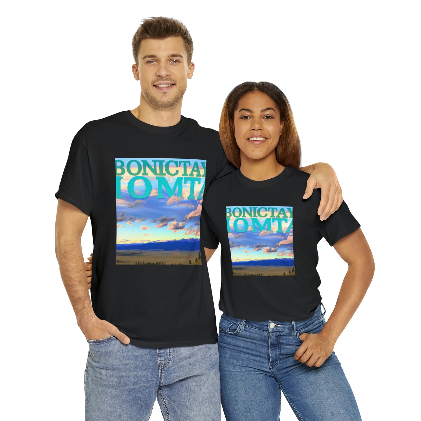 Big Sky Country is the nickname given to the state of Montana, in the northwestern United States. The term was coined in the 1970s when Montana's tourism industry was still developing, to capture the beauty of the state and its unspo - T-shirt