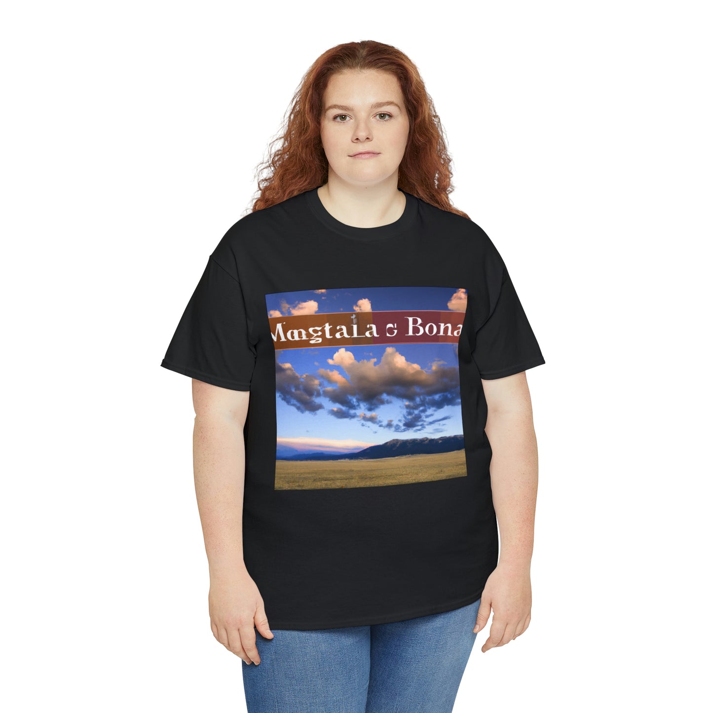 Big Sky Country is a nickname for the state of Montana. The nickname refers to its expansive plains, rolling hills, and large expanses of open space. Montana's sweeping landscapes are home to wide-open fields, majestic mountains, and glaciers - T-shirt