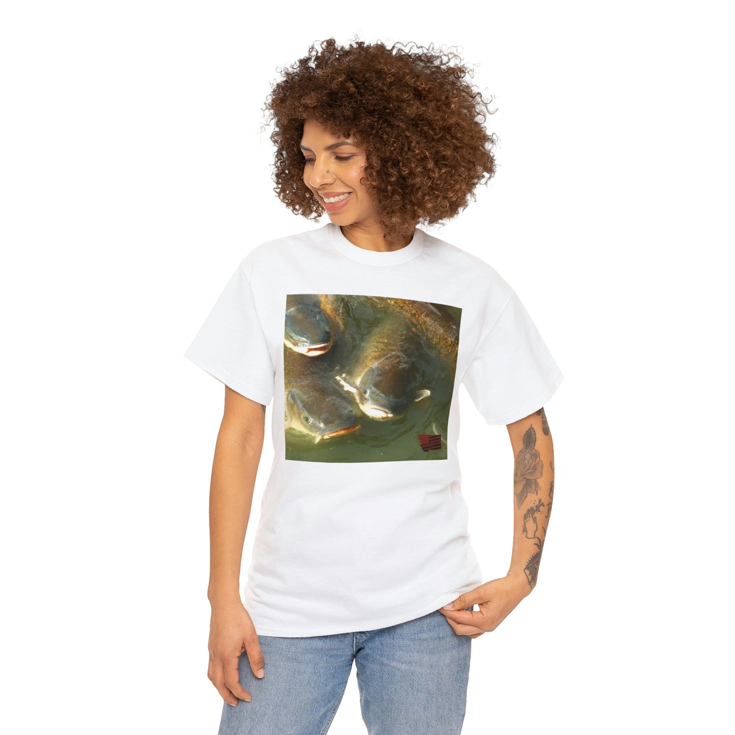 Albino Starburst Platyfish - Tshirt