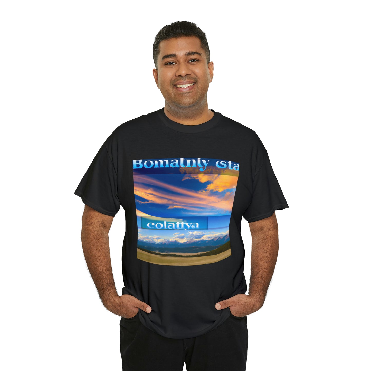 Big Sky Country is a popular nickname for the state of Montana, one of the US states located in the Northern Rocky Mountains region of the United States. This nickname has been used to describe the state since the mid-20th century, likely - T-shirt