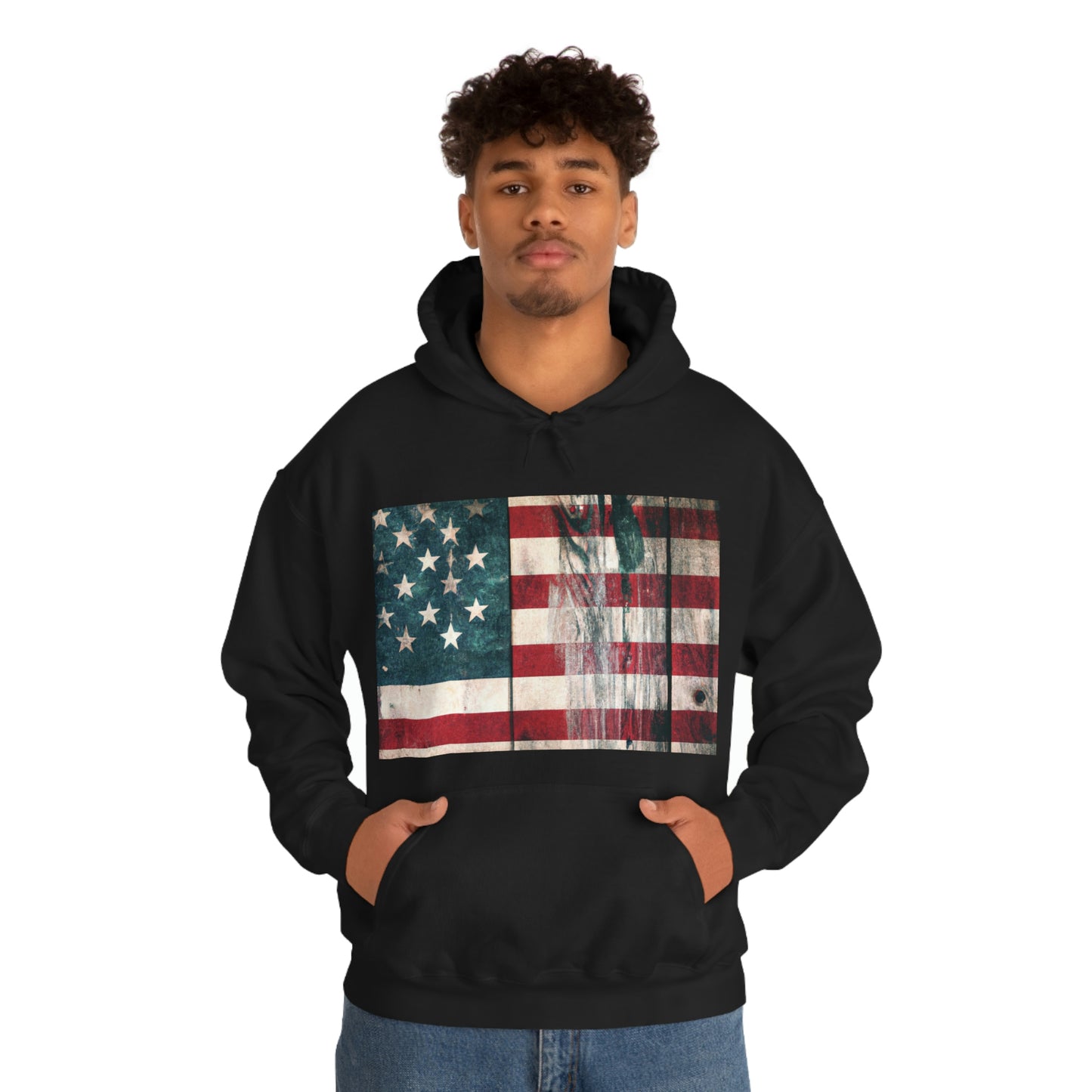 "The Star-Spangled Banner, oh, long may it wave
O'er the land of the free and the home of the brave!" - Francis Scott Key - Hoodie