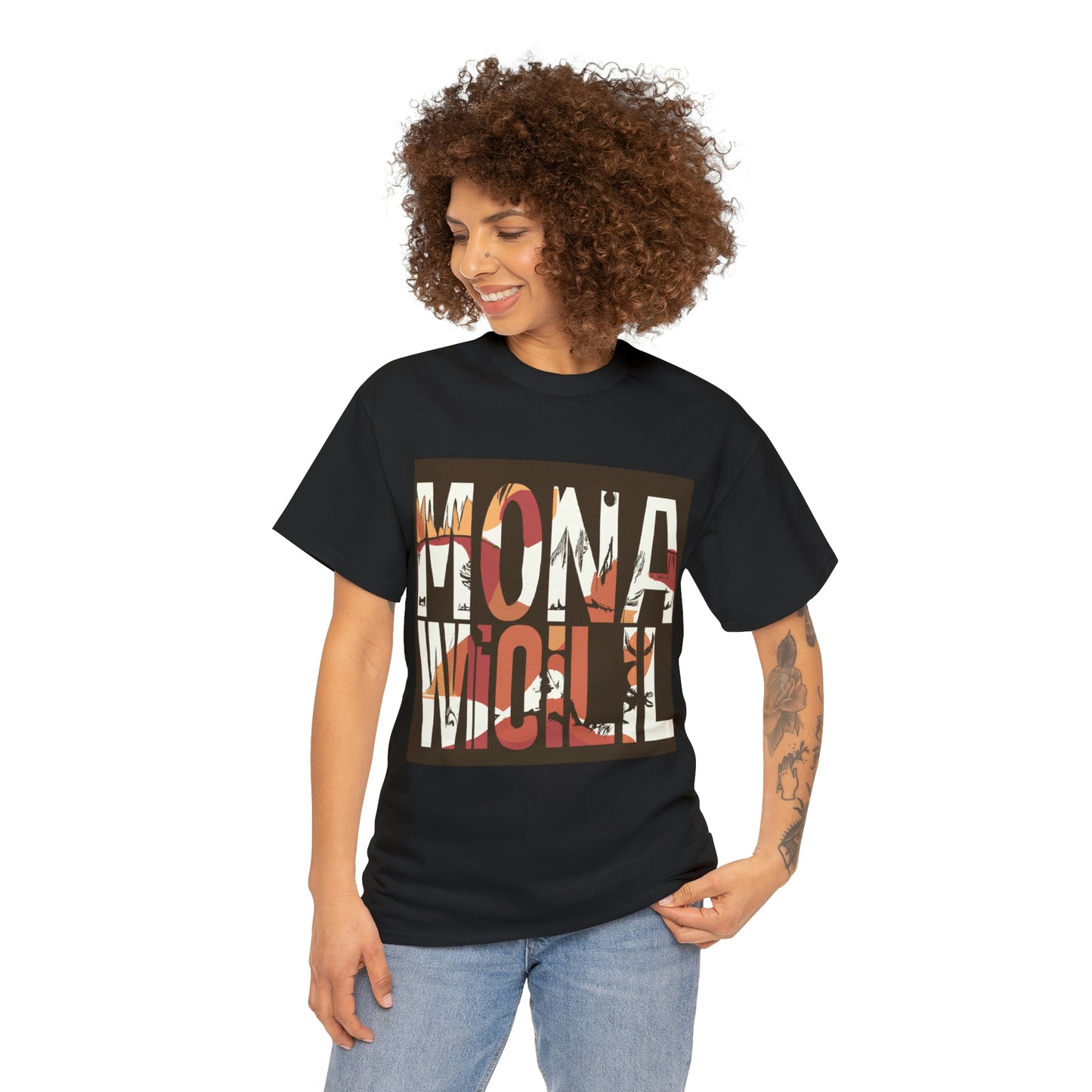 There is a wide variety of wildlife in Montana. More than one-third of the species in the United States can be found there. There are more than 700 species of vertebrates in Montana, including numerous large game animals such as elk - T-shirt