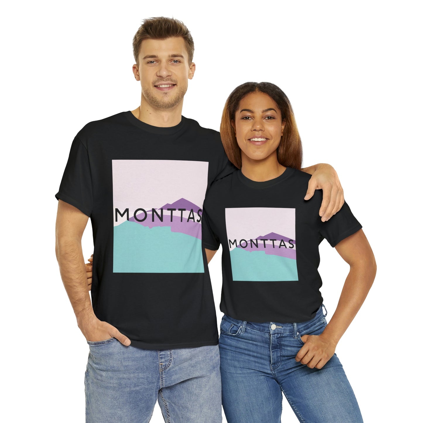 Montana vibes are the feeling of peace, freedom, and ease that come from being in the great outdoors. They can be experienced when enjoying a long day of fishing on a crystal-clear lake, admiring dramatic mountain peaks silhouet - T-shirt