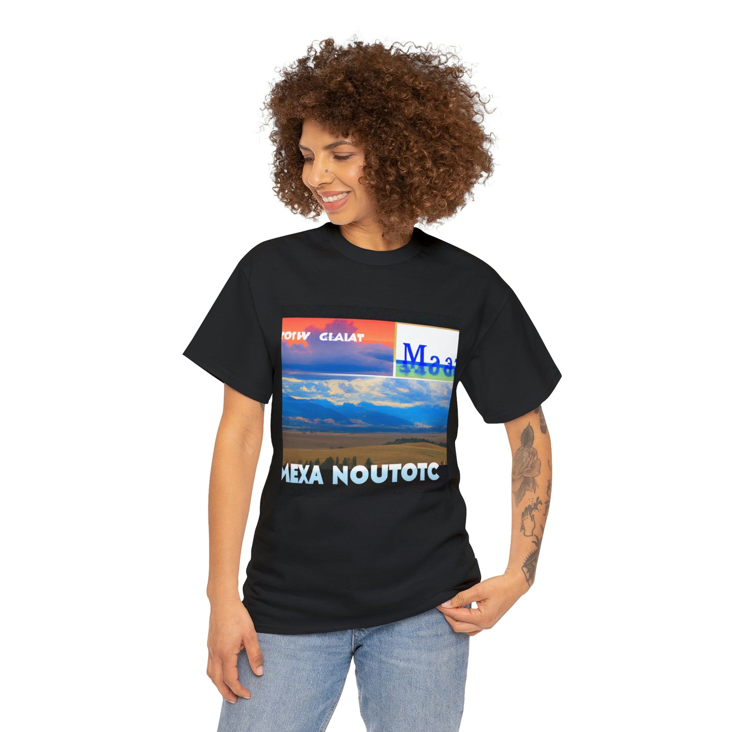 Big Sky Country is located in the western part of the United States. It is largely made up of the states of Montana, Wyoming and Idaho, but portions of Utah, Washington and Oregon also define it as the area commonly referred to as - T-shirt