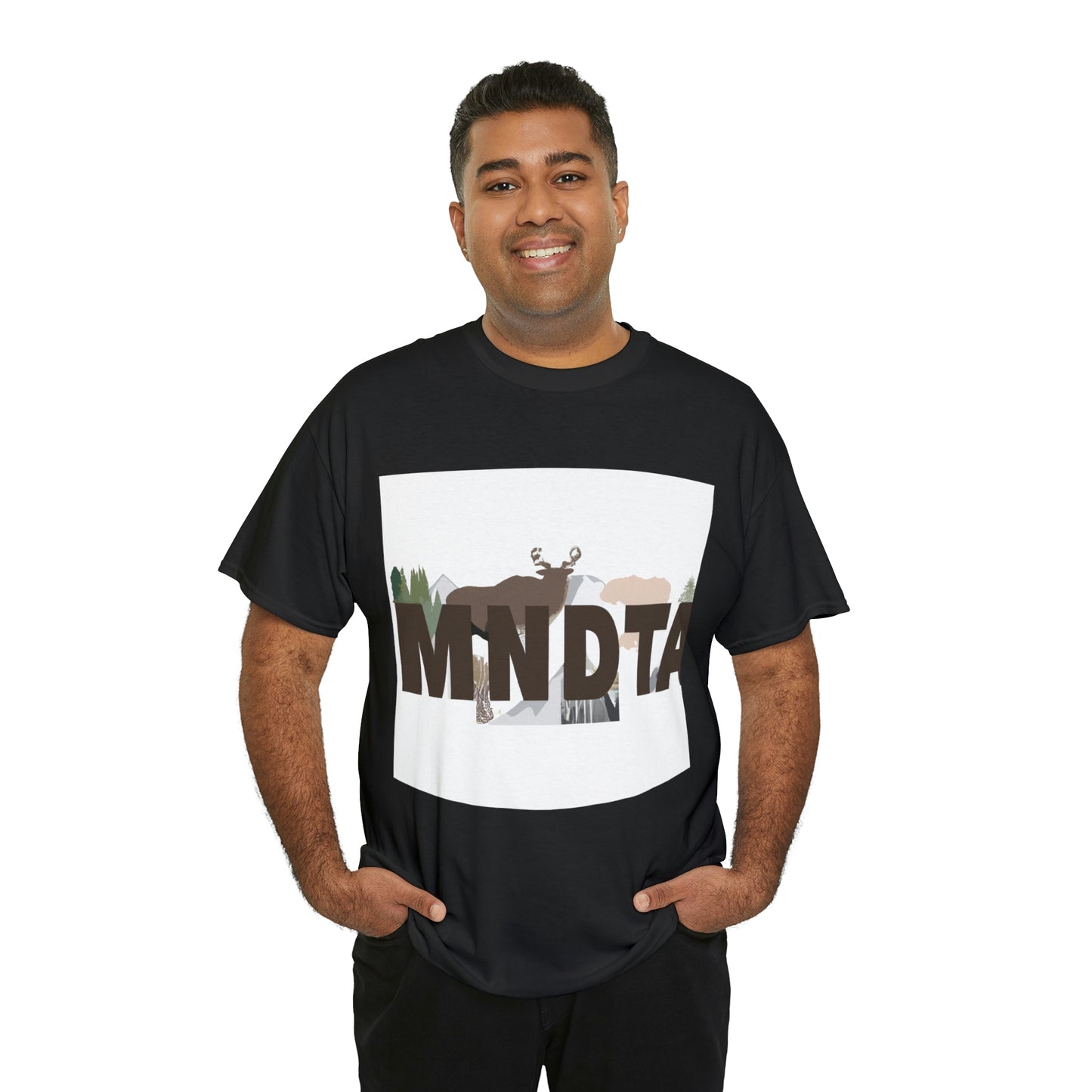 The wild life in Montana is abundant, varied, and diverse. It is home to a wide range of species, from small mammals such as squirrels, chipmunks and jackrabbits, to larger mammals like moose, b - T-shirt