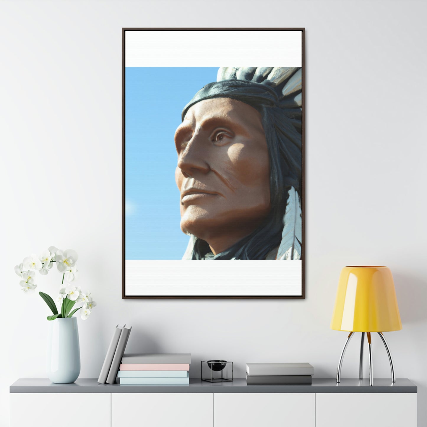 Wicahpi Wambli (Lightning Eagle) - Canvas