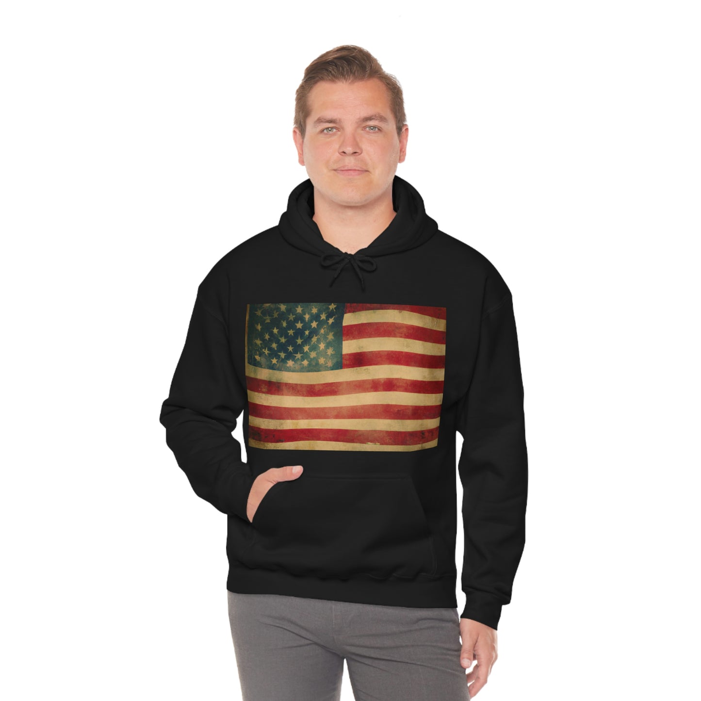 "Our Flag is the emblem of our unity, our power, our thought, and purpose as a nation. It has no other character than that which we give it from generation to generation." - Henry Cabot Lodge Jr. - Hoodie