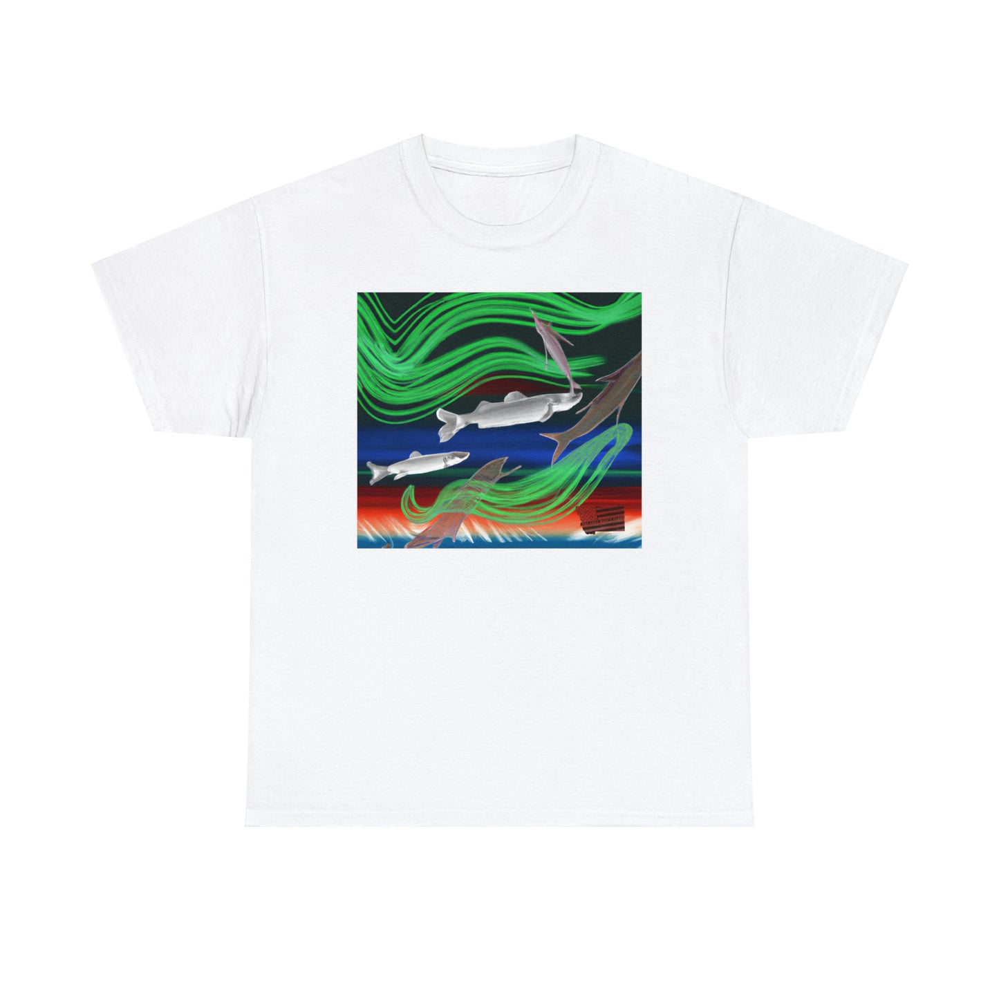 Shroom Fish - a breed of fish with a unique mushroom-like pattern on its scales. They are colorful, low maintenance, and hardy freshwater fish ideal for the home aquarium. - Tshirt