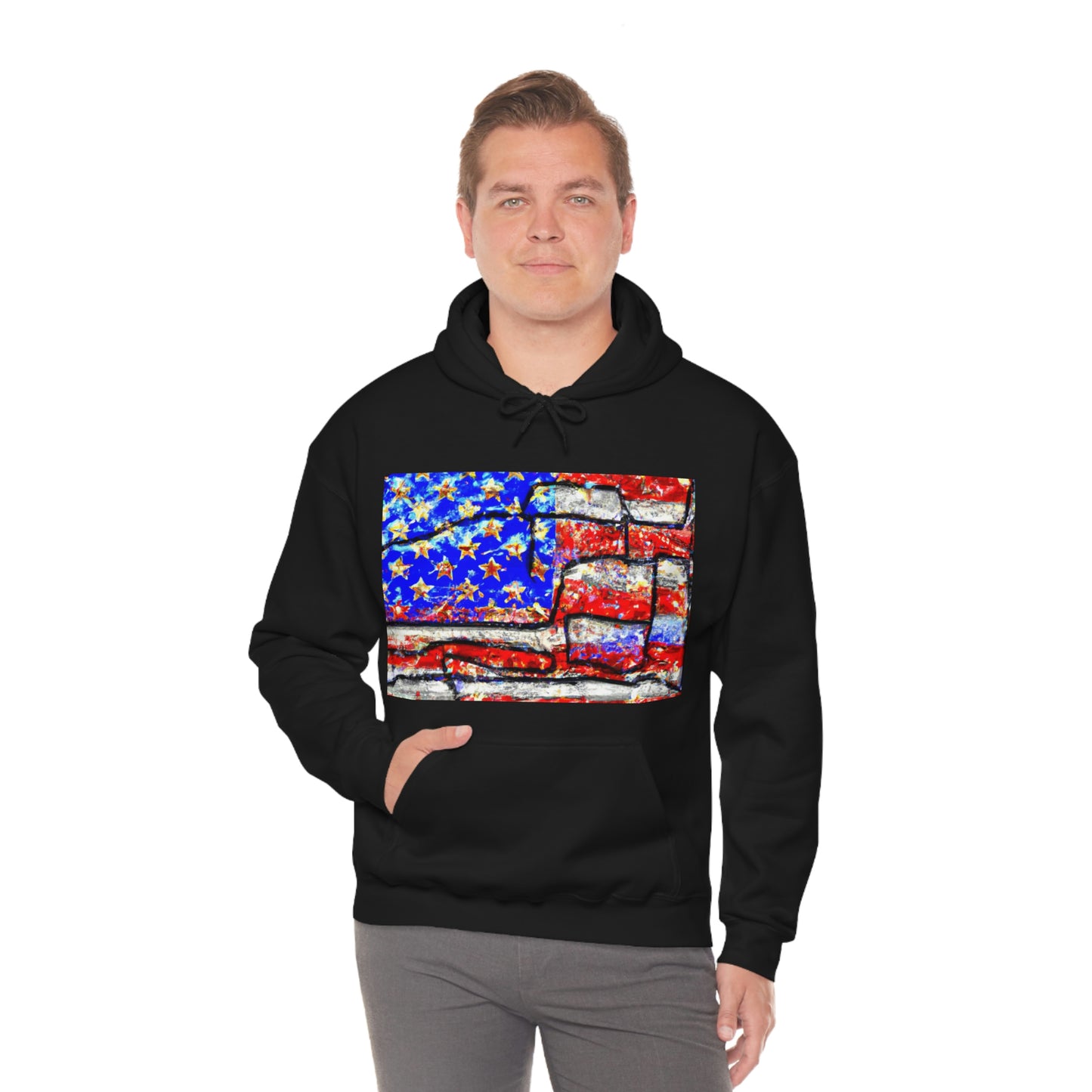 "America is not perfect, but it's the greatest hope of a troubled world."  - President Barack Obama - Hoodie