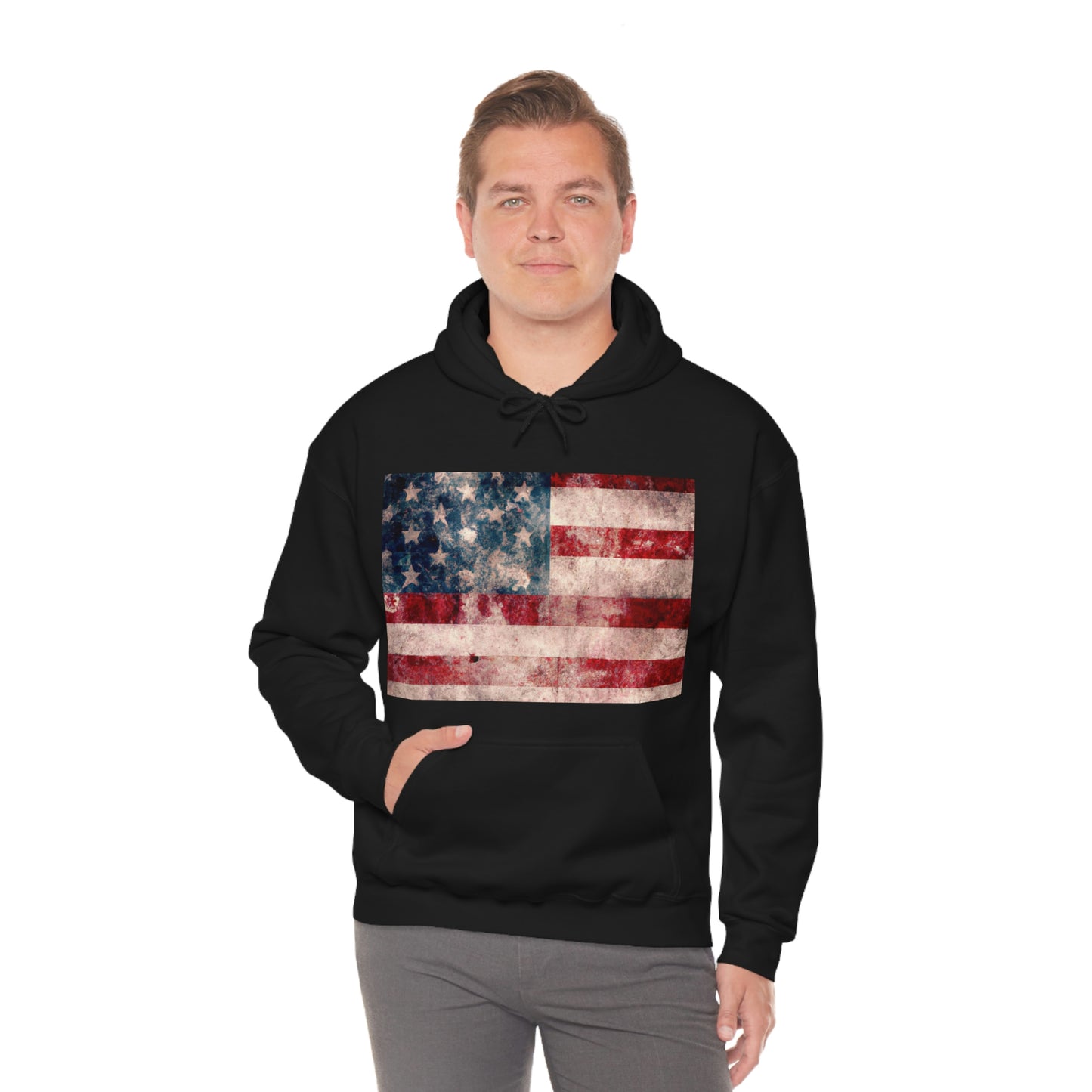 "It is the flag just as much of the man or woman who was unusual courage to side in defense of office against overwhelming odds." - 2010 Presidential Proclamation on Flag Day (Barack Obama) - Hoodie