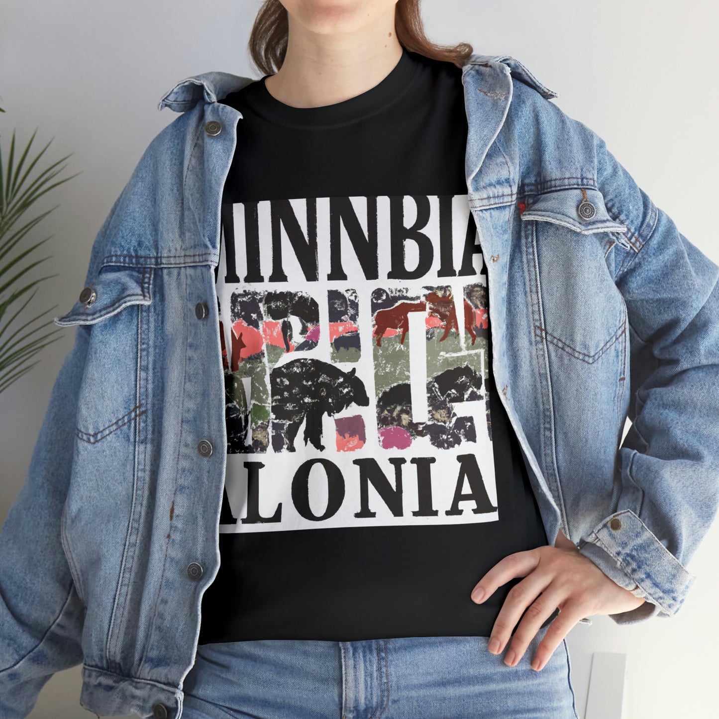Montana is home to a large and diverse population of wildlife, including elk, moose, bighorn sheep, grizzly bears, wolves, pronghorn antelope, bison, mule deer, black bears, e - T-shirt