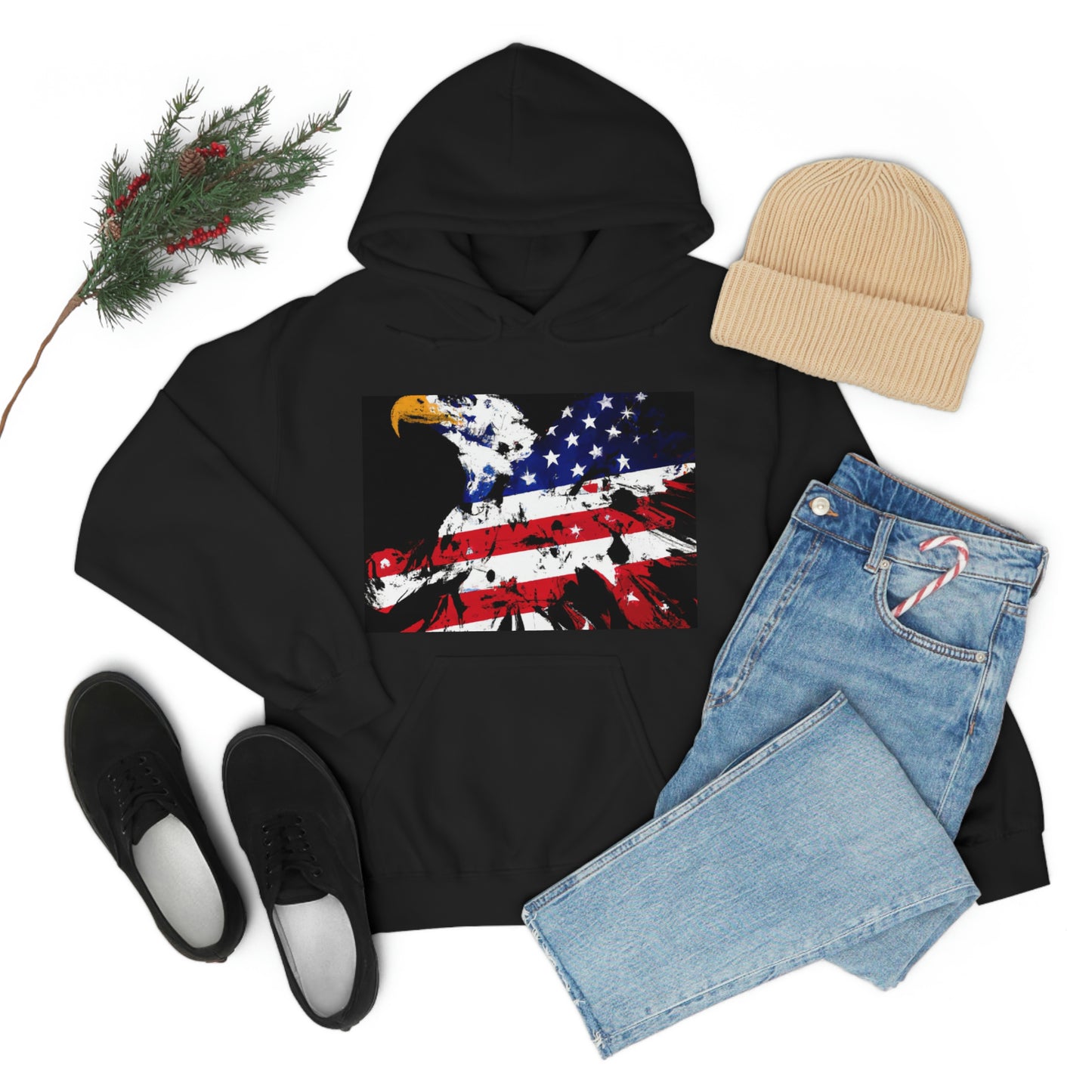 "America will never be destroyed from the outside. If we falter and lose our freedoms, it will be because we destroyed ourselves." - Abraham Lincoln - Hoodie