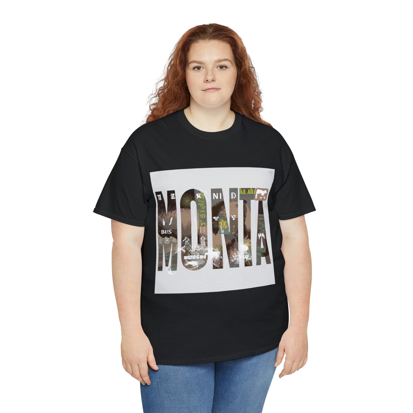 Montana is home to a diverse array of wildlife, including elk, mule deer, white-tailed deer, pronghorn antelope, bighorn sheep, mountain goats, moose, bison, wolves, black bears - T-shirt