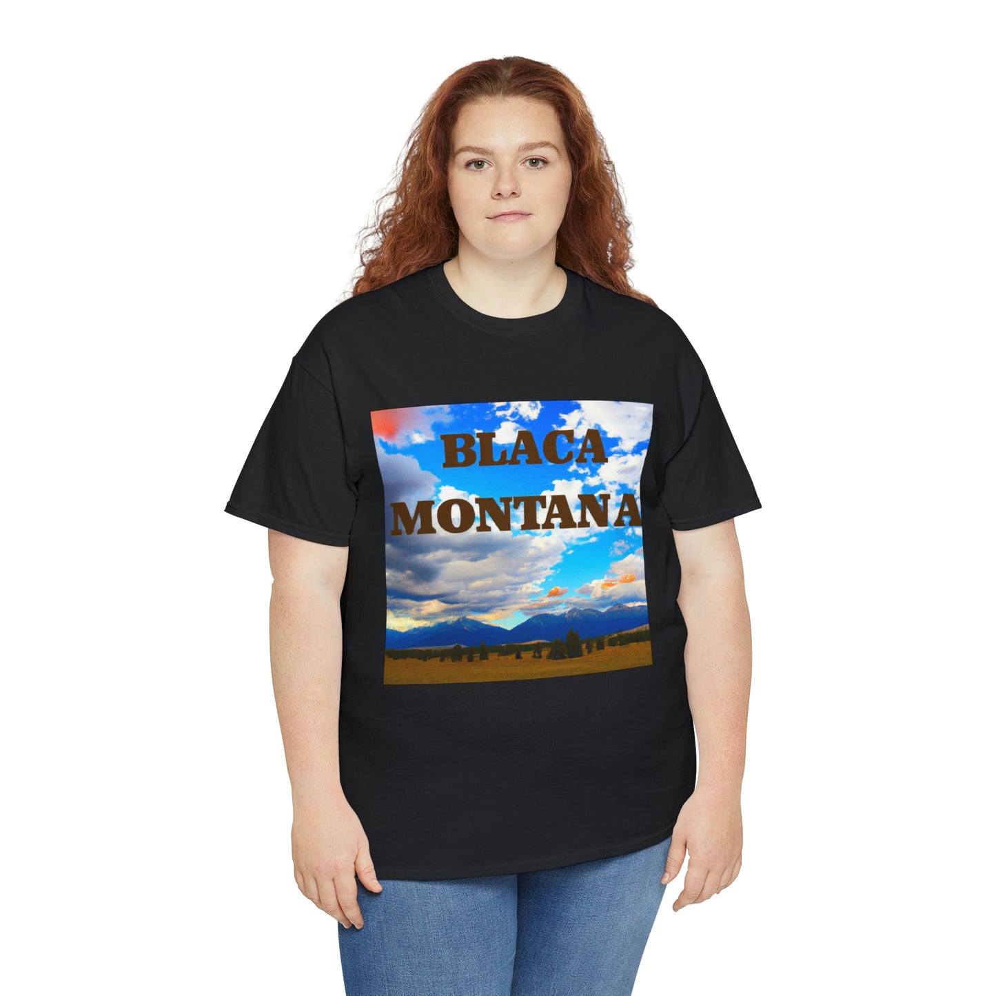 "

The phrase "Big Sky Country" is used to refer to the Northwestern part of the United States, usually Montana and Wyoming. It is primarily used to describe the region's expansive sky views and stunning landscapes. - T-shirt