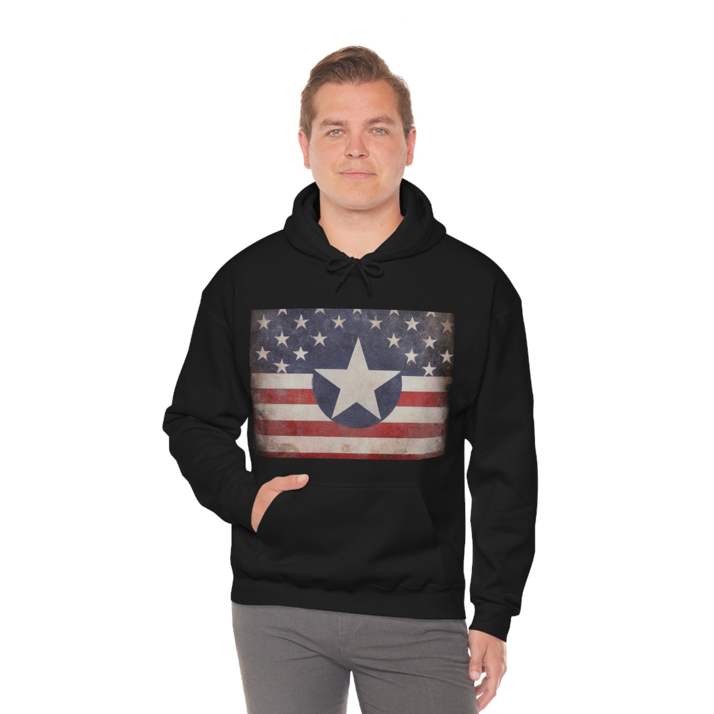 "I revere it, for it is the visible symbol of an infinite deity, the pledge of my allegiance to my country, and the emblem of mankind's brotherhood." - Henry Ward Beecher - Hoodie