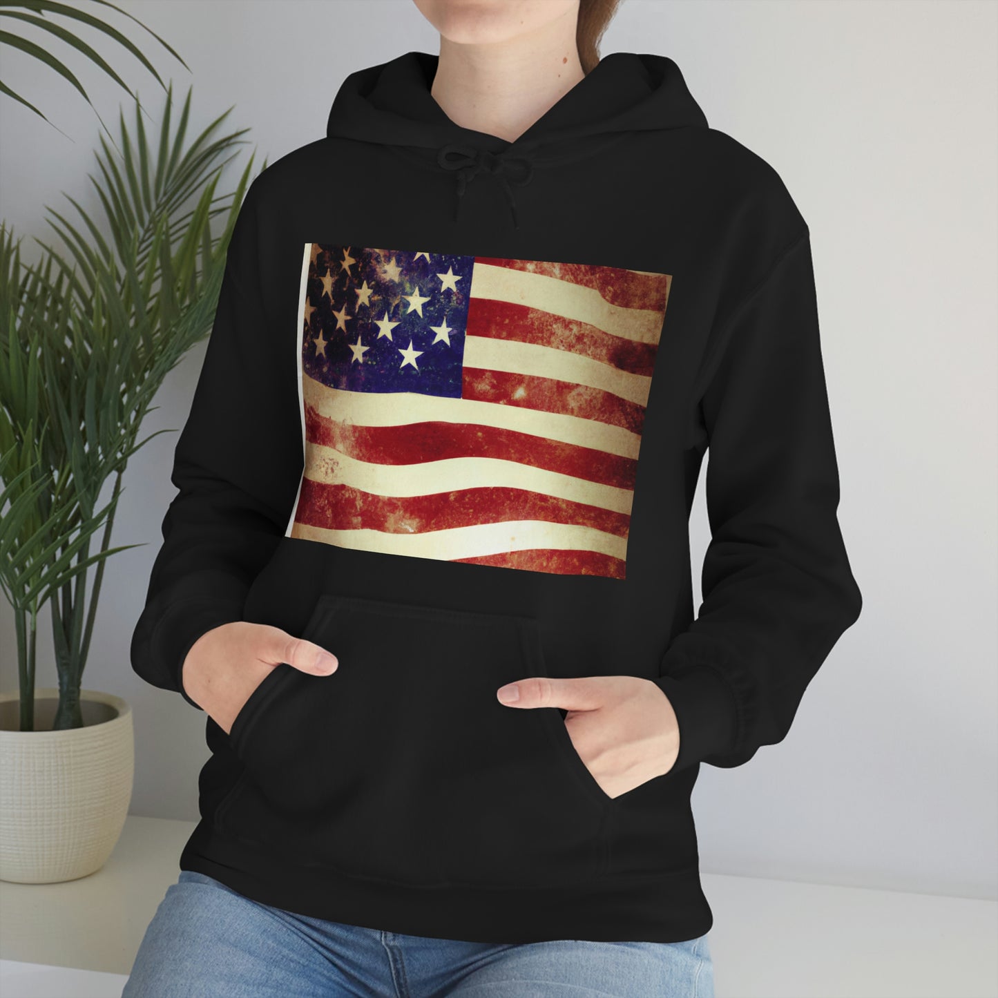 "I pledge allegiance to the flag of the United States of America and to the republic for which it stands, one nation under God, indivisible, with liberty and justice for all." - Hoodie