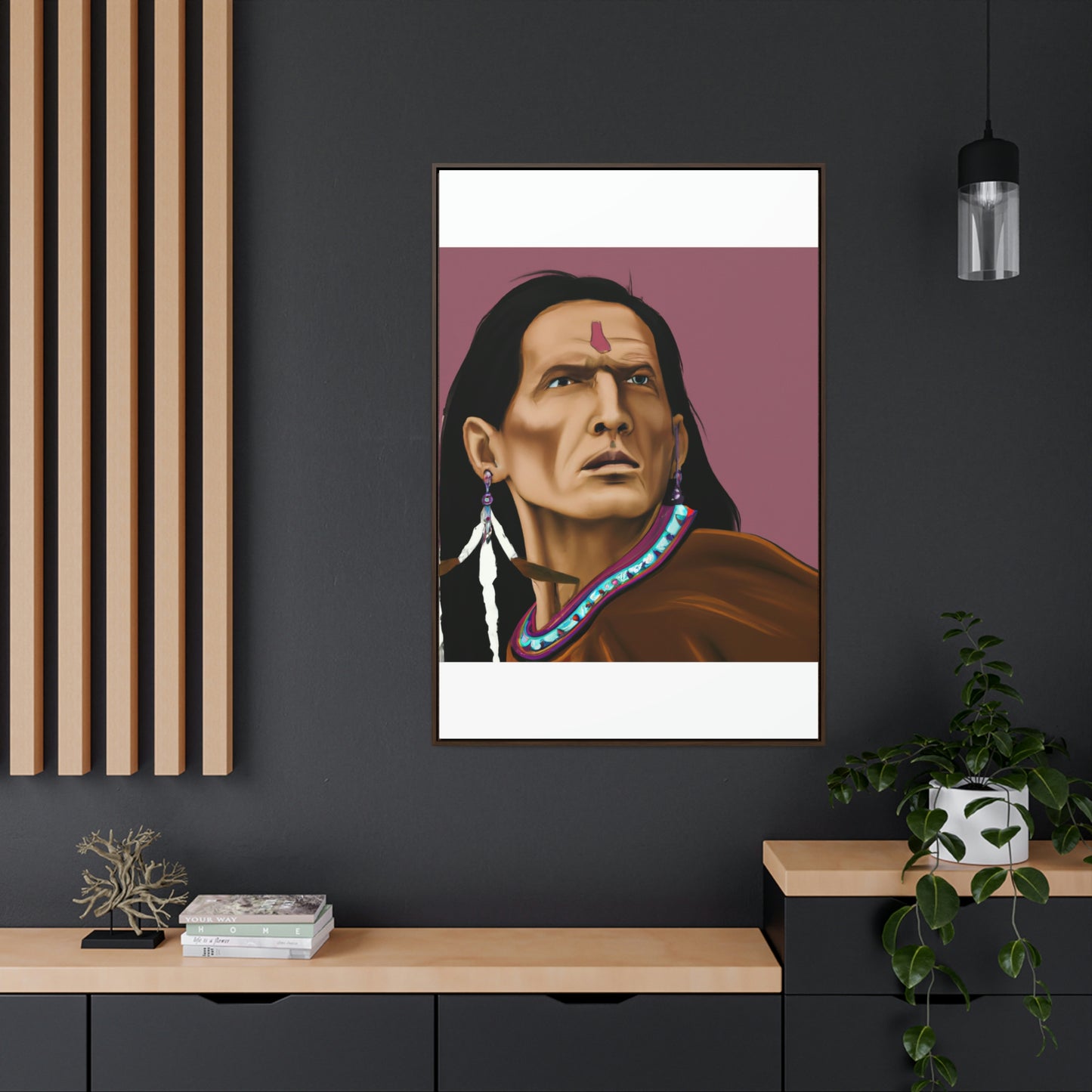 Tasunke Waken  (Lakota Sioux translation: "Golden Eagle") - Canvas