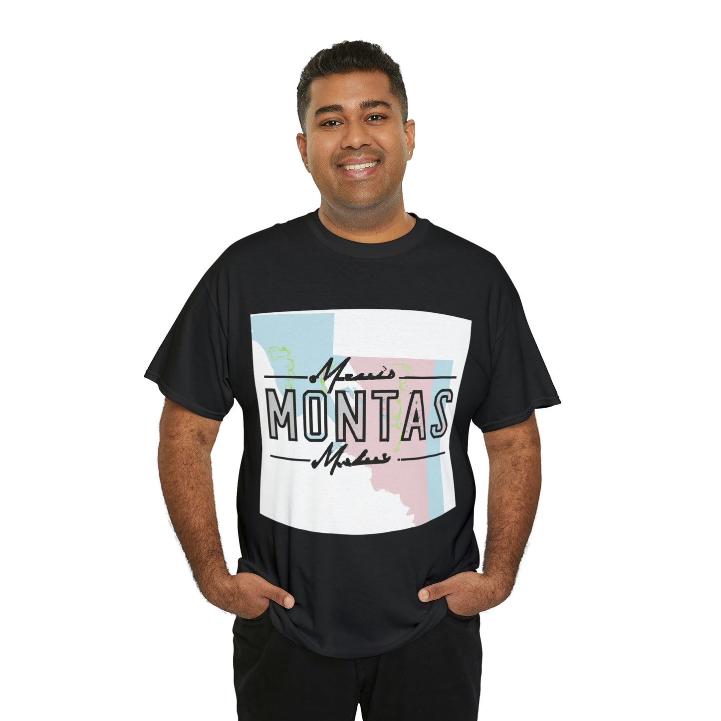 Montana vibes are typically peaceful, laid back and reflective. They often manifest as a sense of awe in the vast and peaceful landscape, combined with a spirit of freedom in the wide open spaces. Commonly found in the quiet, stunning - T-shirt