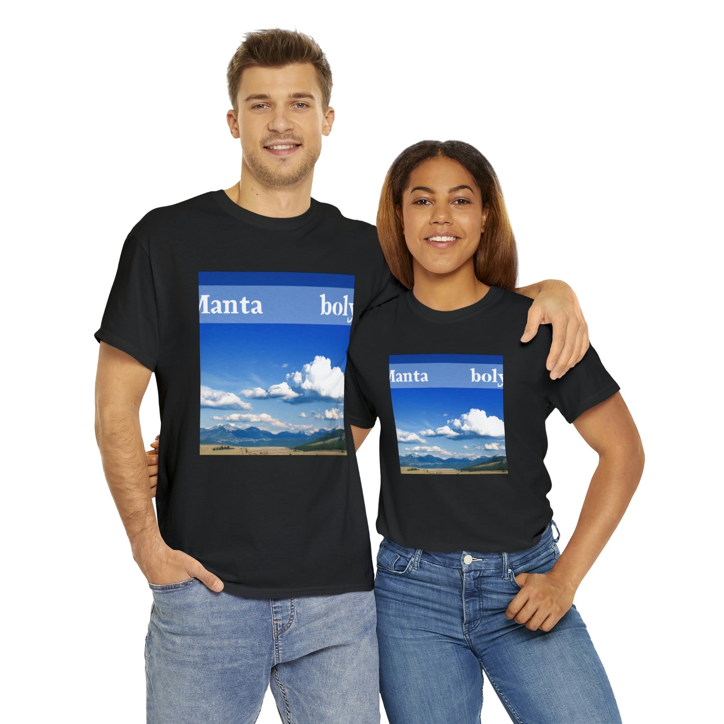 The term "Big Sky Country" is often used to refer to the U.S. state of Montana. This nickname is given due to the large sky that can be seen in Montana due to its wide open spaces. The big sky of - T-shirt