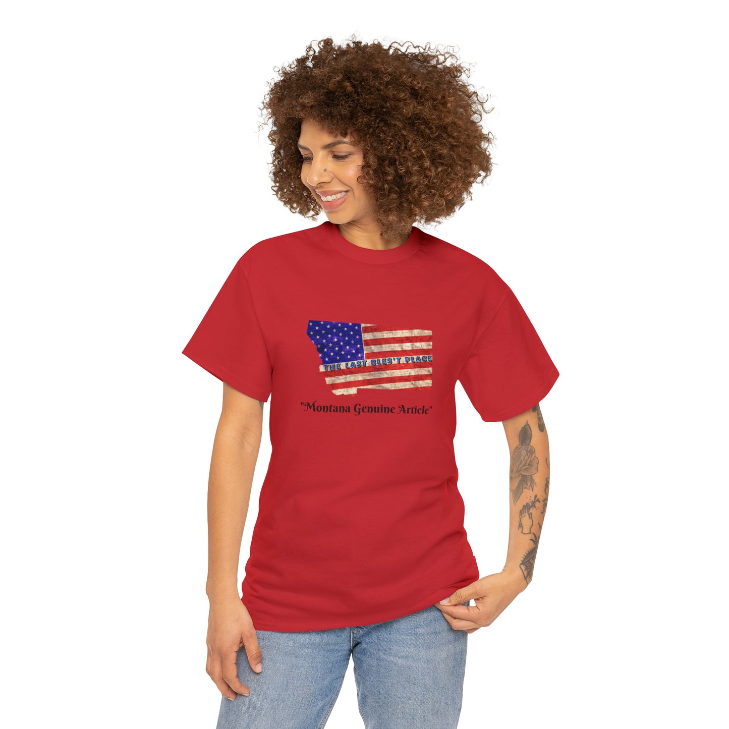 Montana Genuine -  Unisex Heavy Cotton Tee